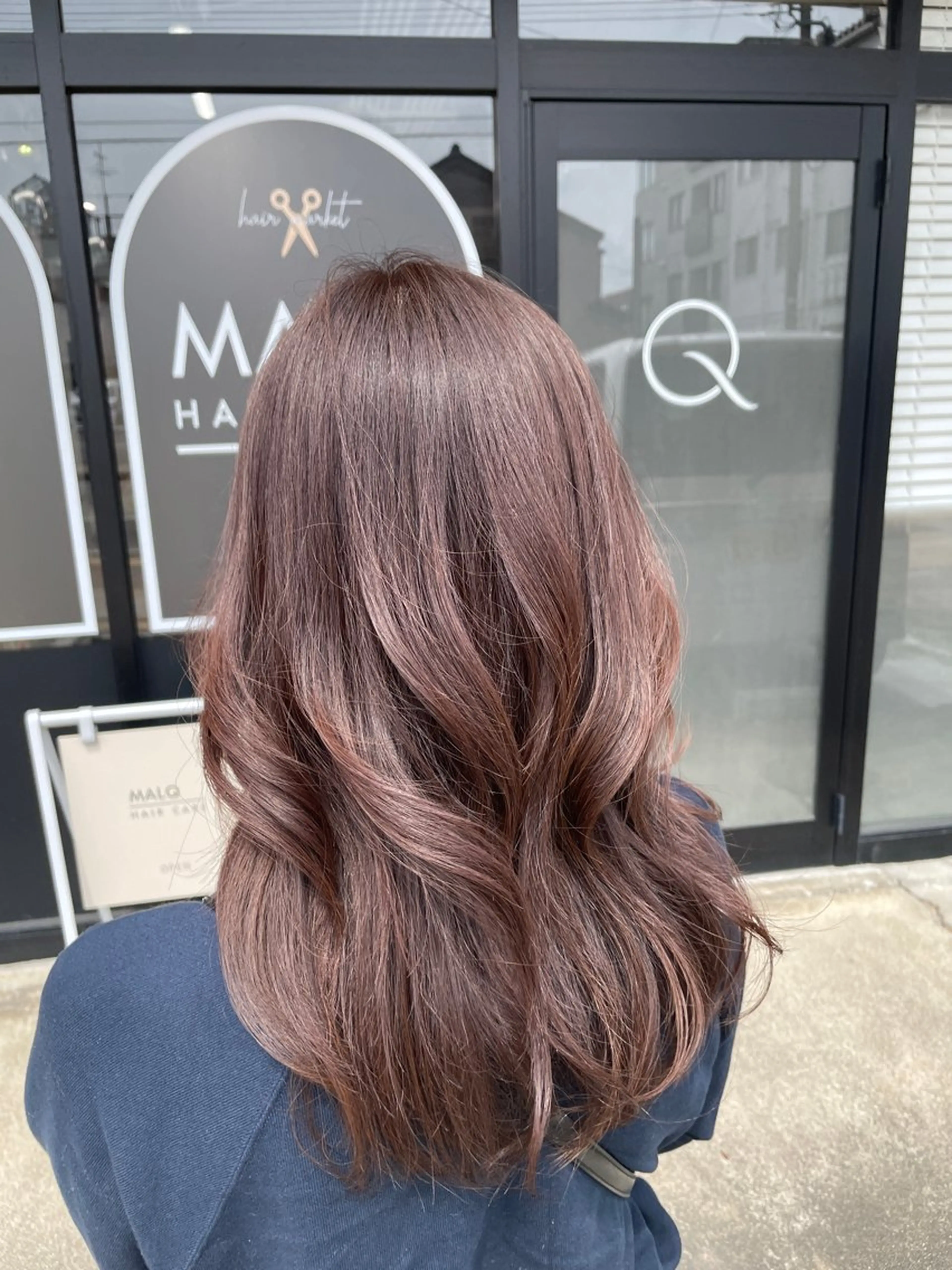 カラー グレージュ ラベンダーカラー ラベンダーグレージュ ラベンダーグレー 見奈美 凜のヘアスタイル