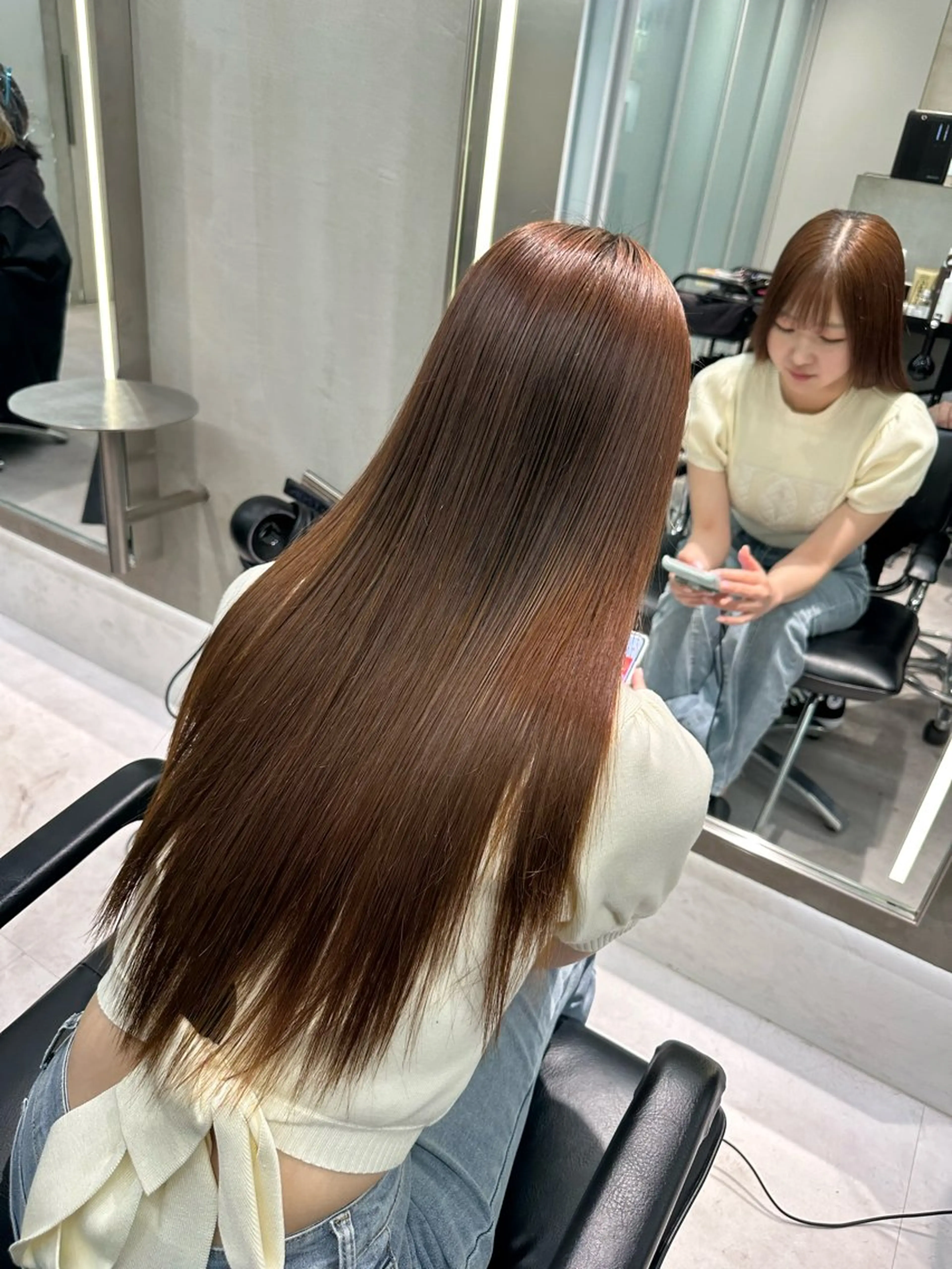 ロング カラー シールエクステ ブリーチ ケアブリーチ ダブルカラー ハイライトカラー 🌟代表 Yuito🌟のヘアスタイル