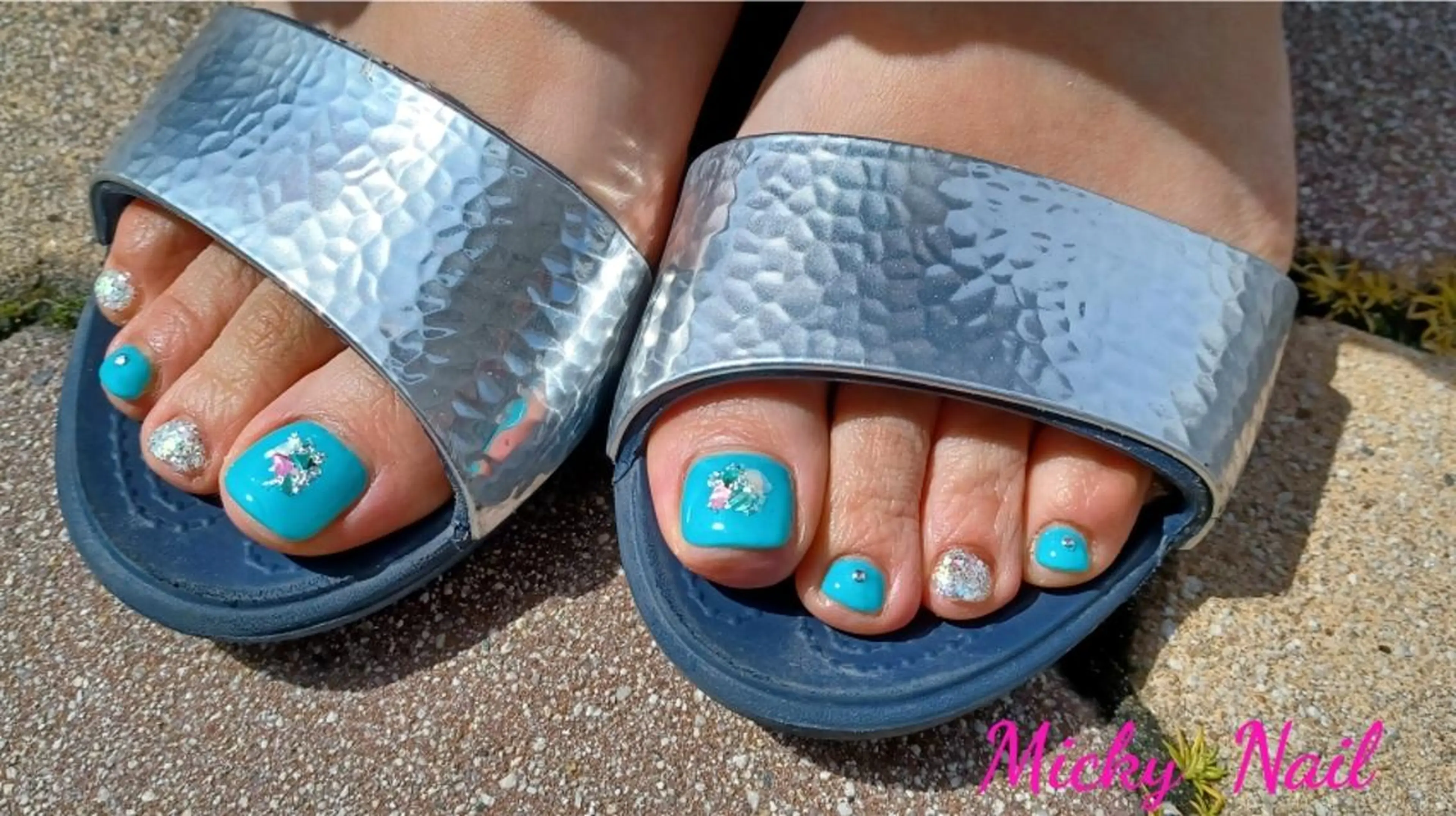 ネイル フットネイル 春ネイル Micky nail chikushinoのその他イメージ