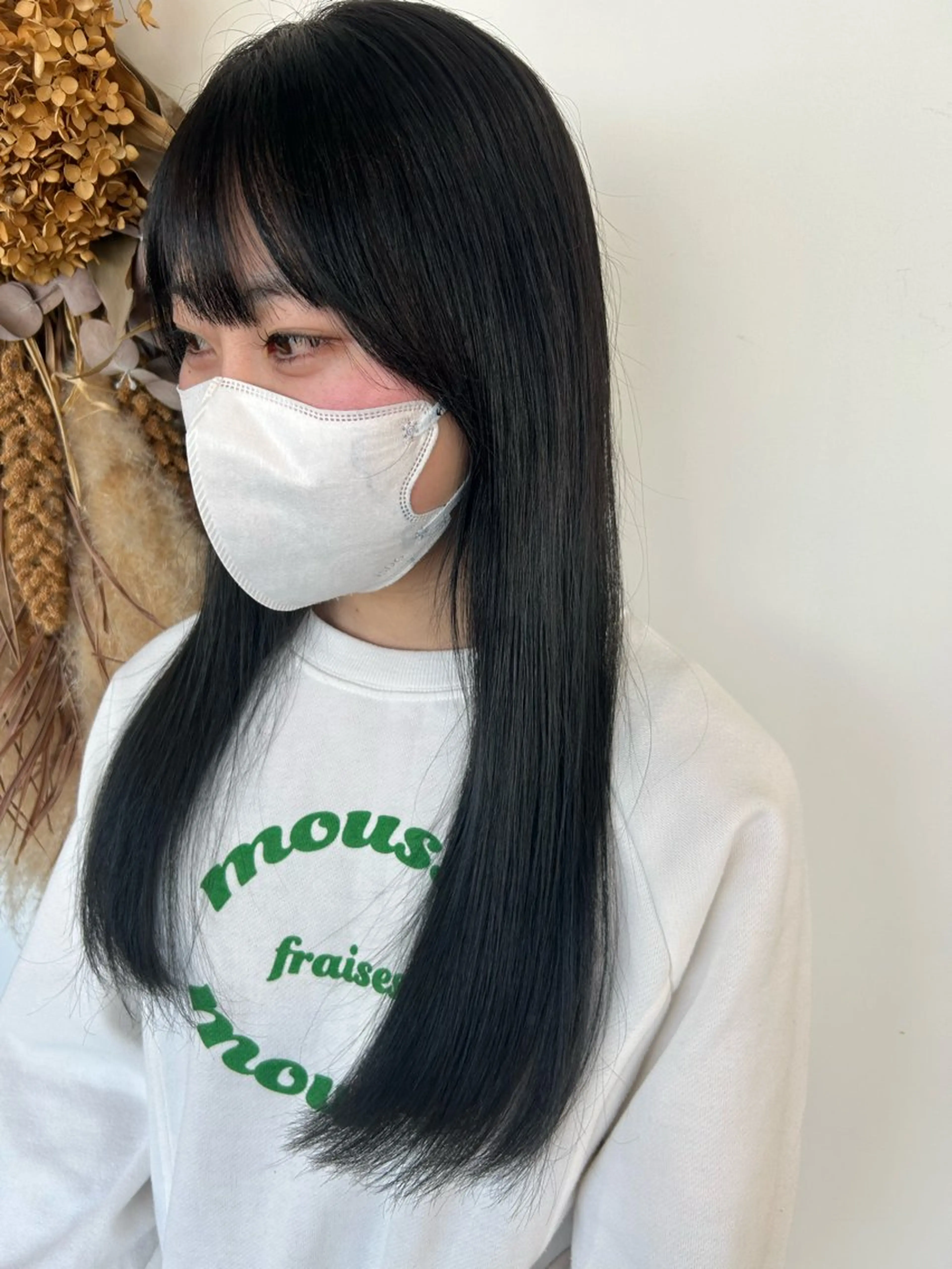ロング カラー グラデーションカラー ネイビーカラー フルヤ ユウキのヘアスタイル