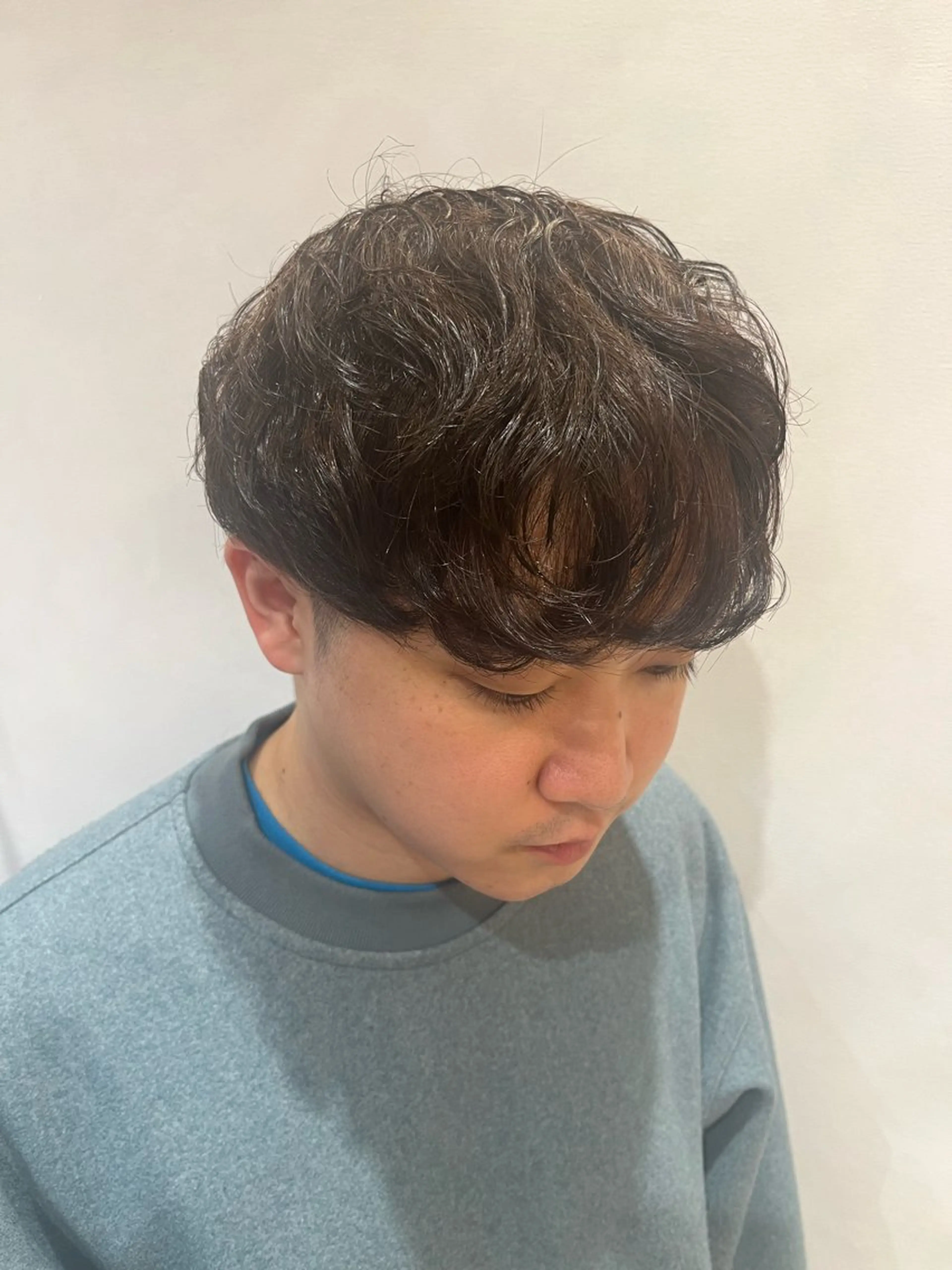 カラー メンズ メンズパーマ 🟦メンズ特化🟦 たかしま　あさひのヘアスタイル