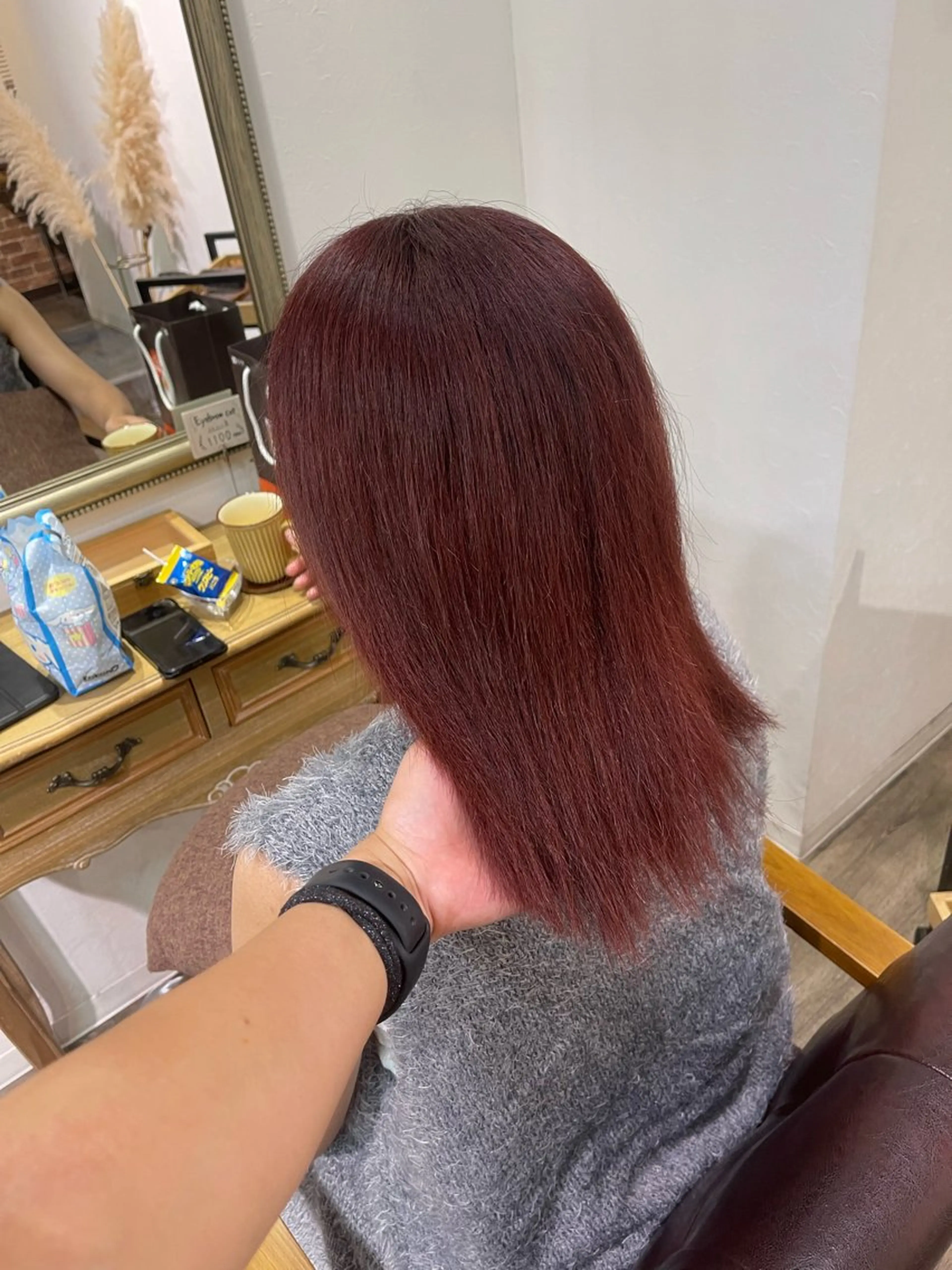 セミロング カラー ヘアカラー Felice Erikaのヘアスタイル