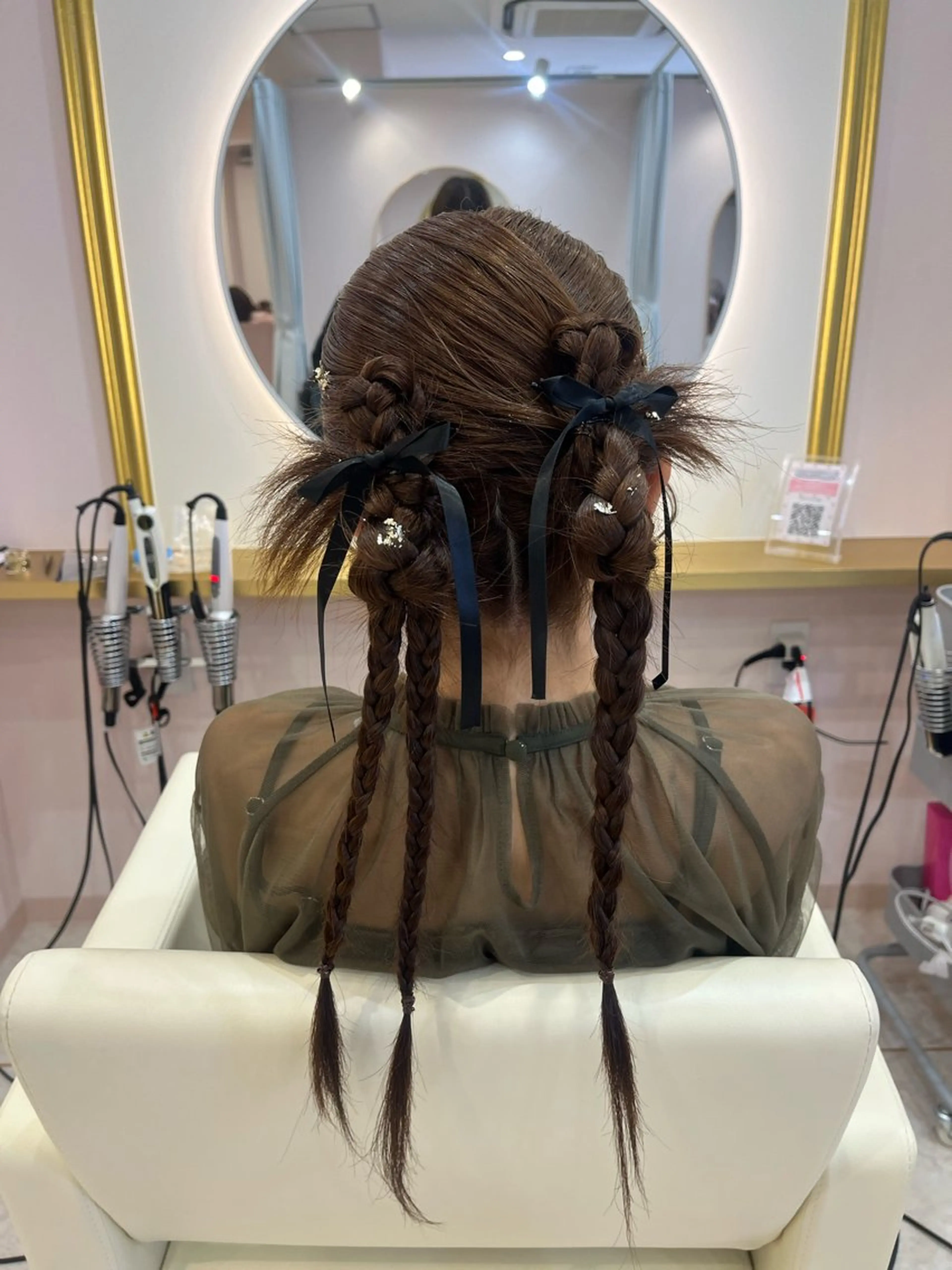 💐特殊ヘアセット💐の写真