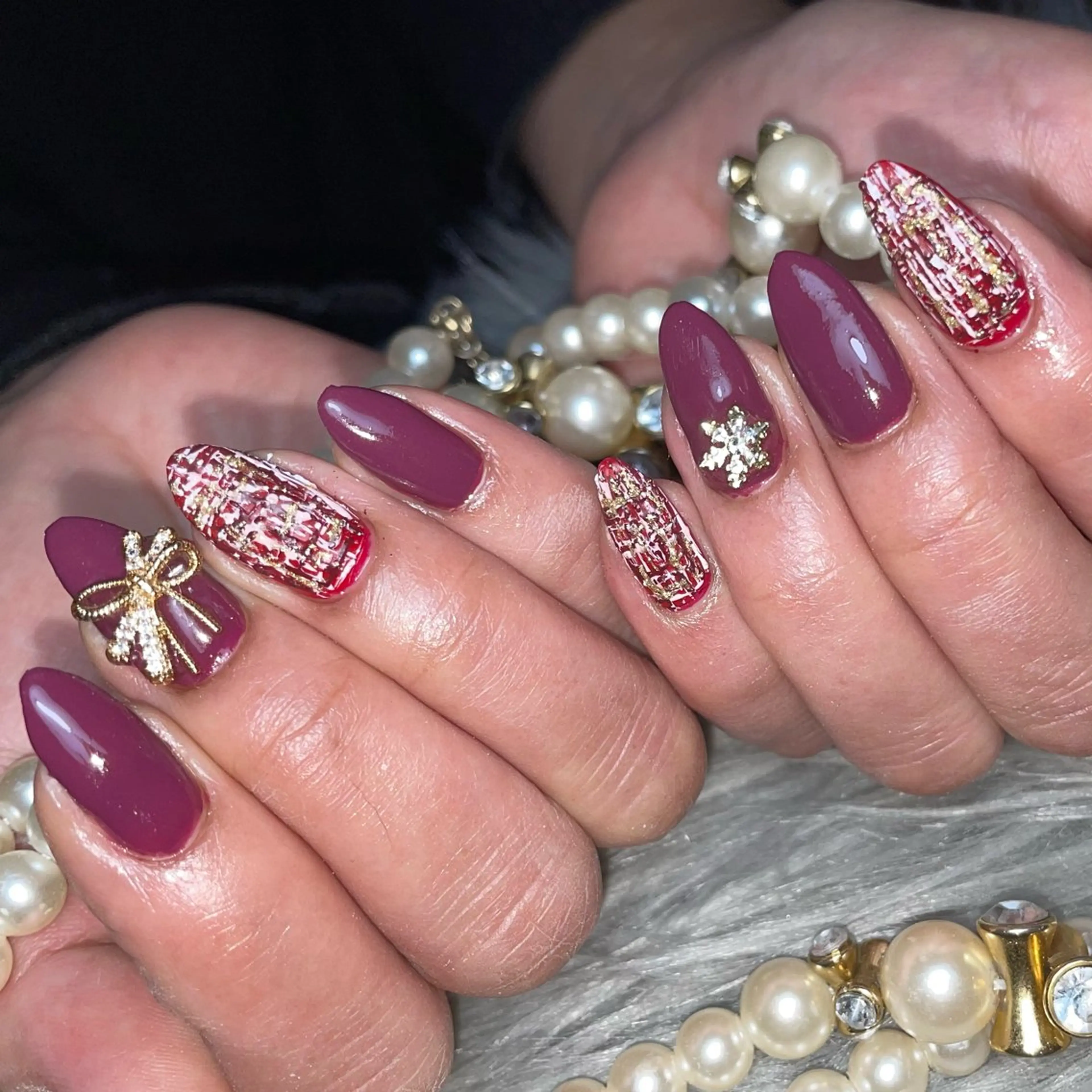 ネイル Feel ‪‪☺︎‬Yuriaのネイルデザイン