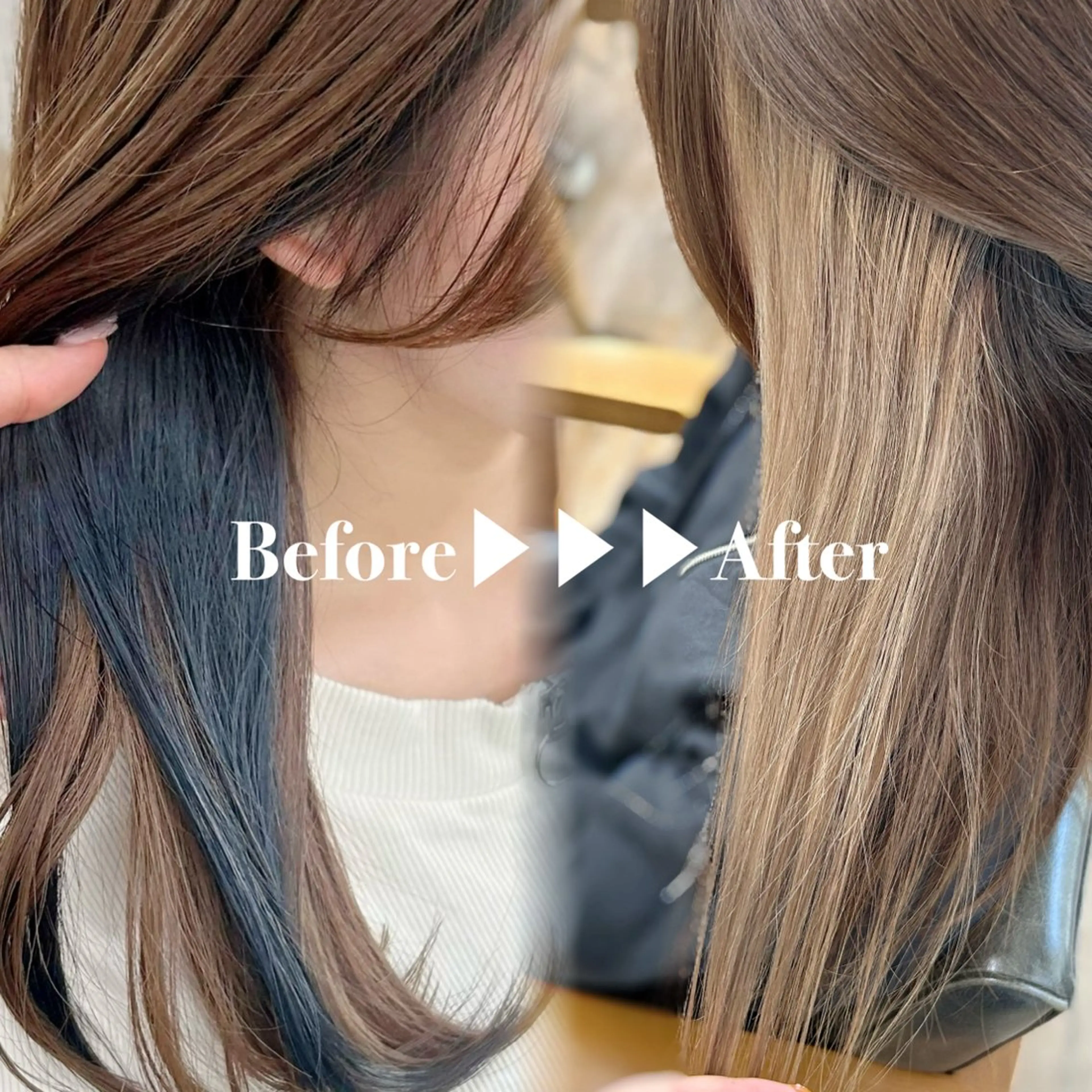 ロング カラー インナーカラー ヘアカラー 🎀オタク美容師艶髪 カラーERINA🎀のヘアスタイル