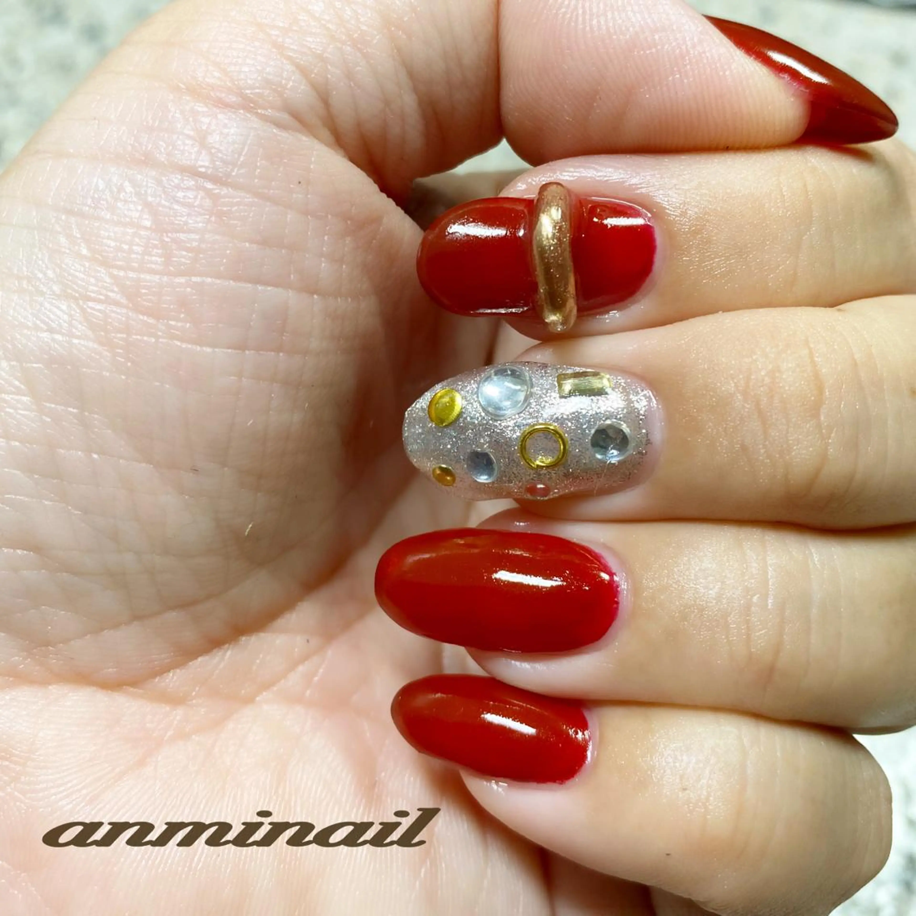 ネイル ハンドネイル 野宮 和美のネイルデザイン