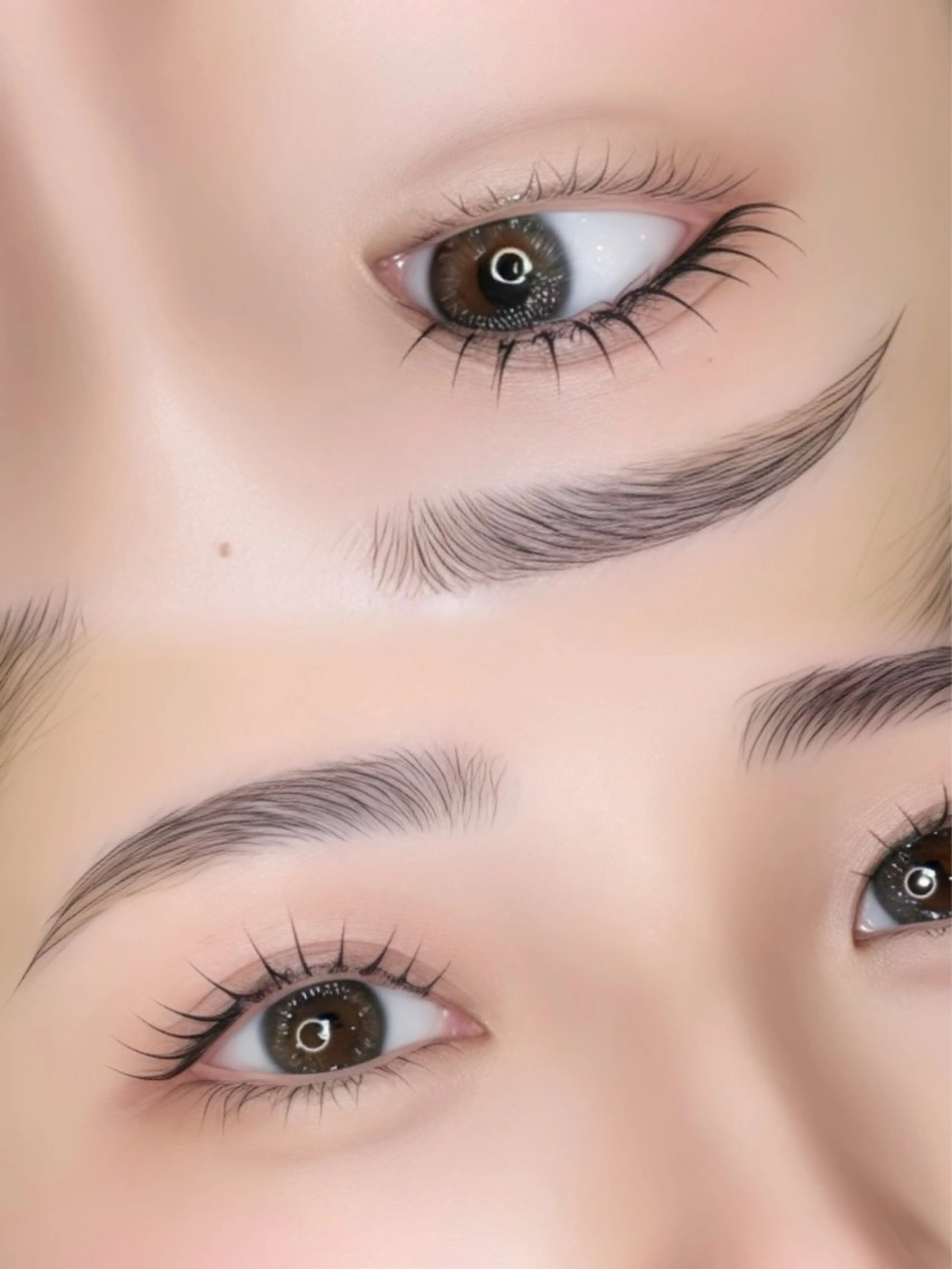 アイブロウ マツパ palemoon ancetre所属・palemoon🤍 natsumiのマツエク・マツパデザイン