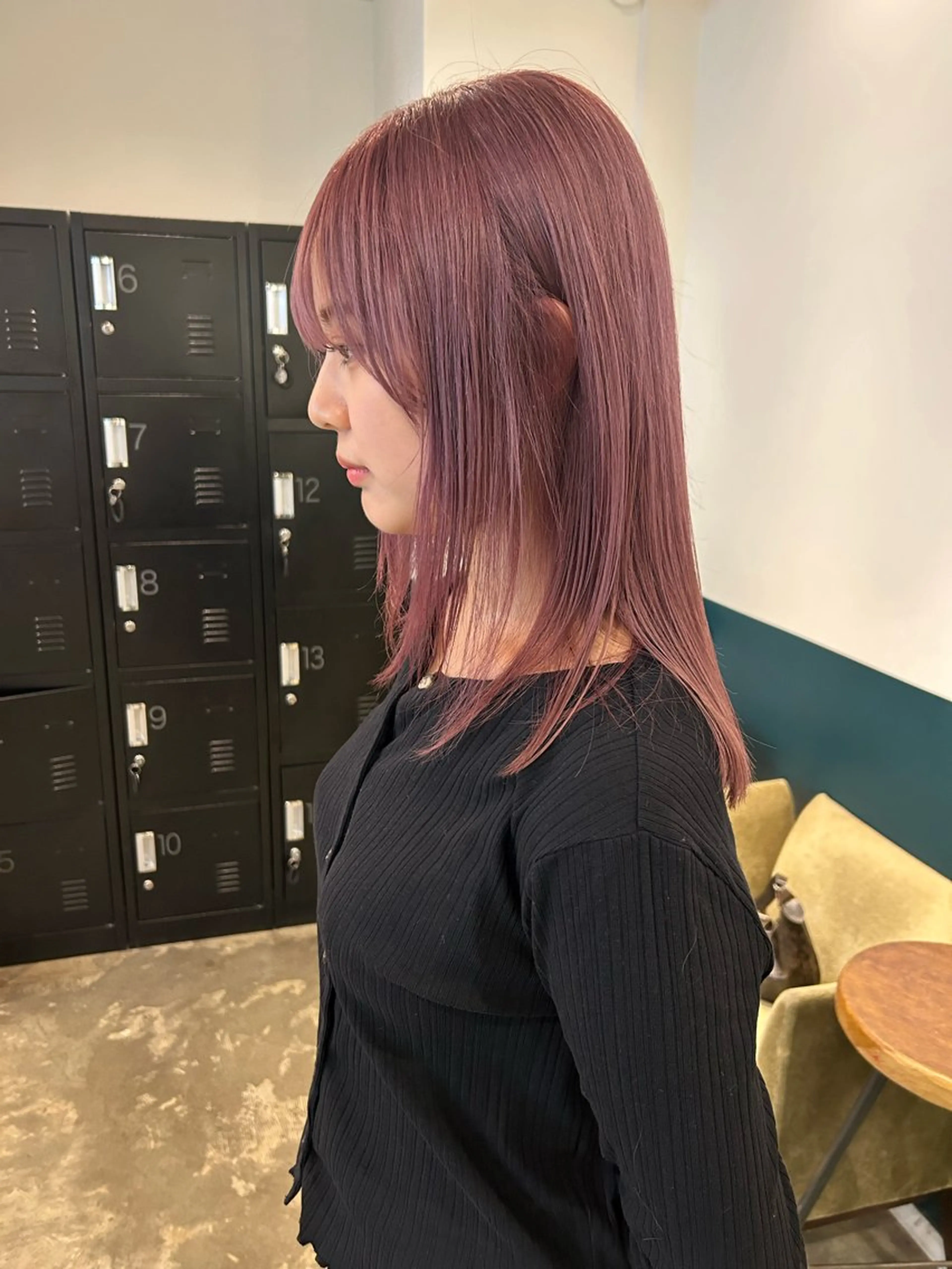 ミディアム カラー ピンクカラー カラーリスト菅野 竜矢🌈のヘアスタイル