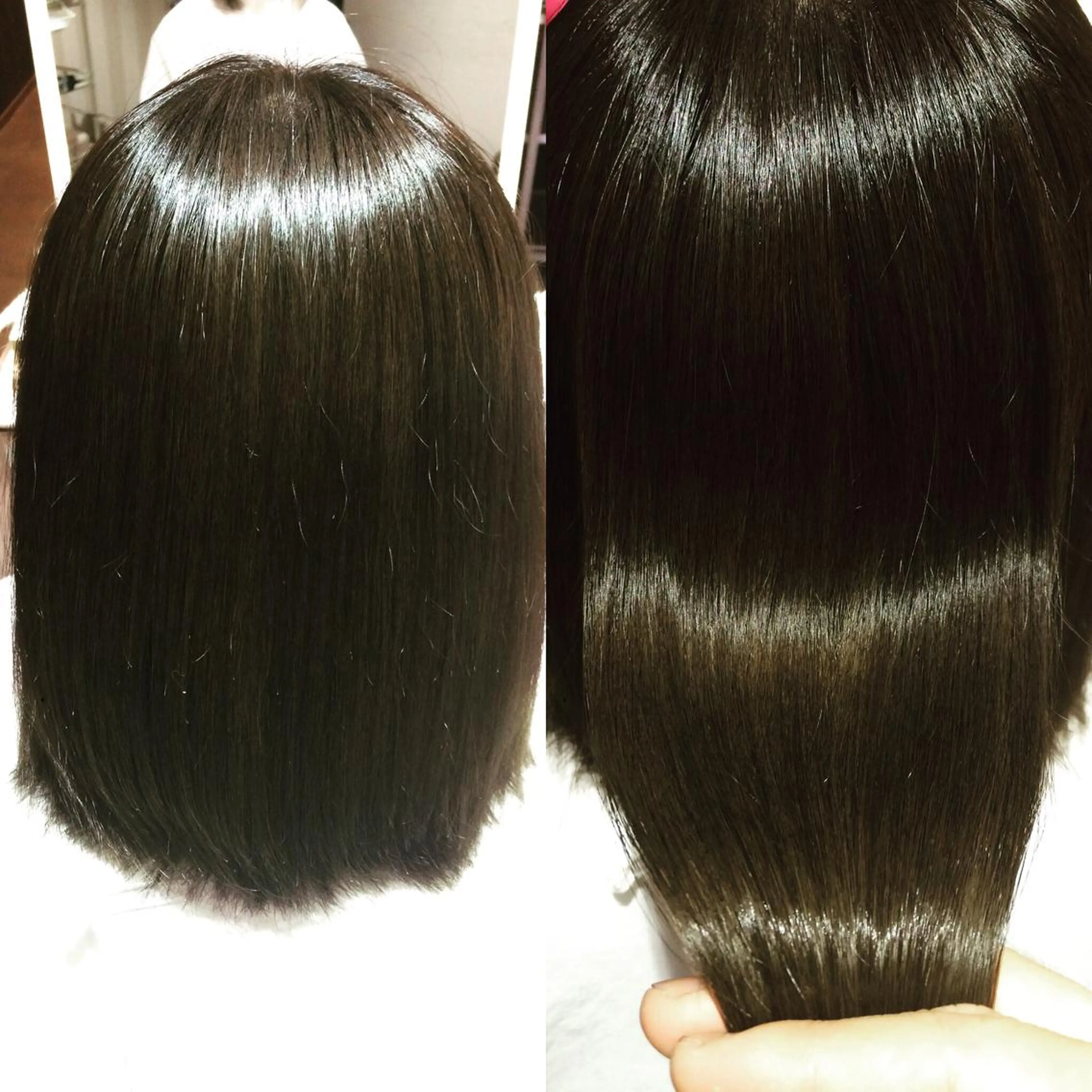 ミディアム セミロング カラー CHAINON 近鉄奈良店のヘアスタイル