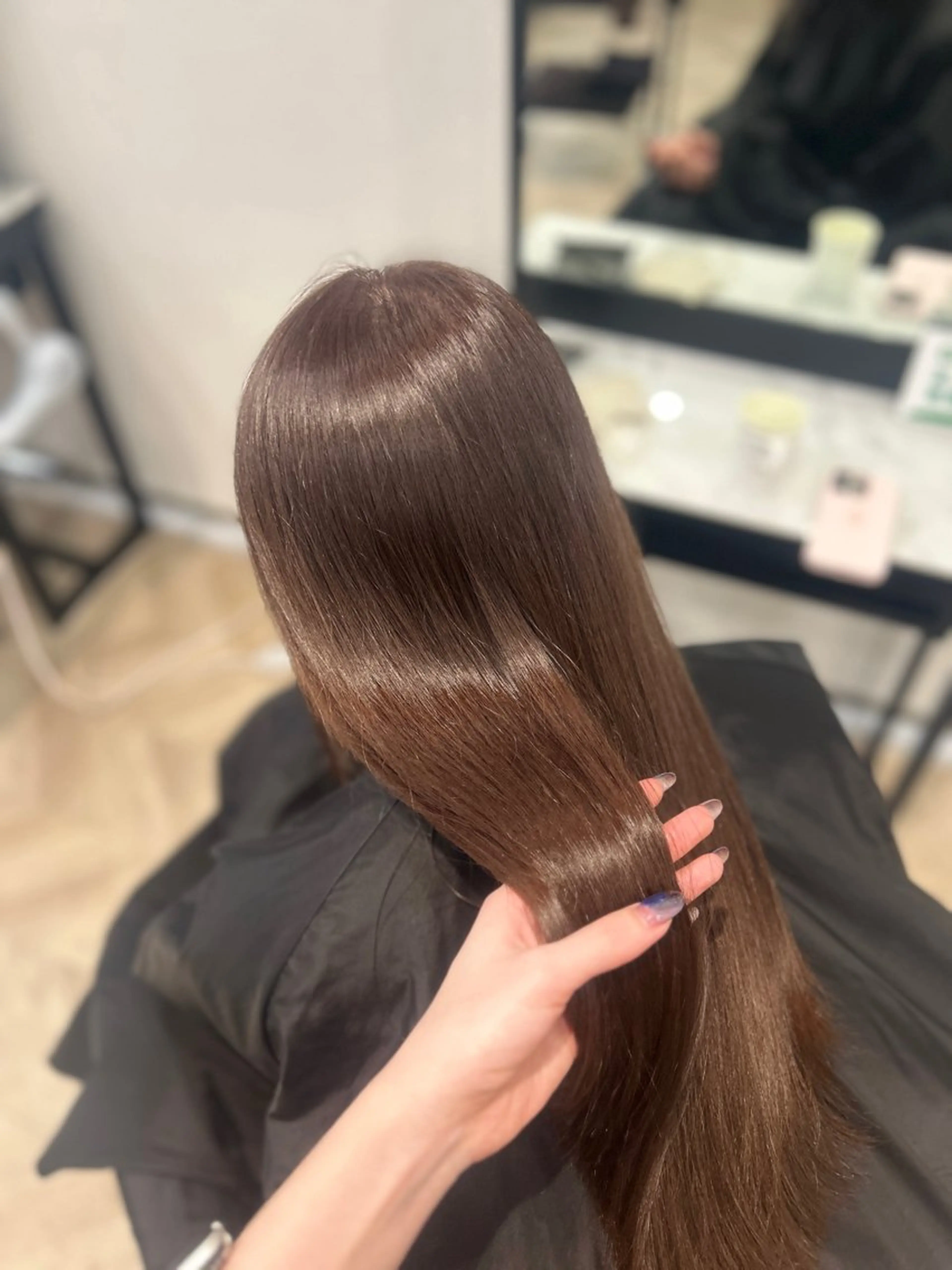 ロング カット ヘアカラー トリートメント Marin🫐/ 名駅/レイヤーカットのヘアスタイル