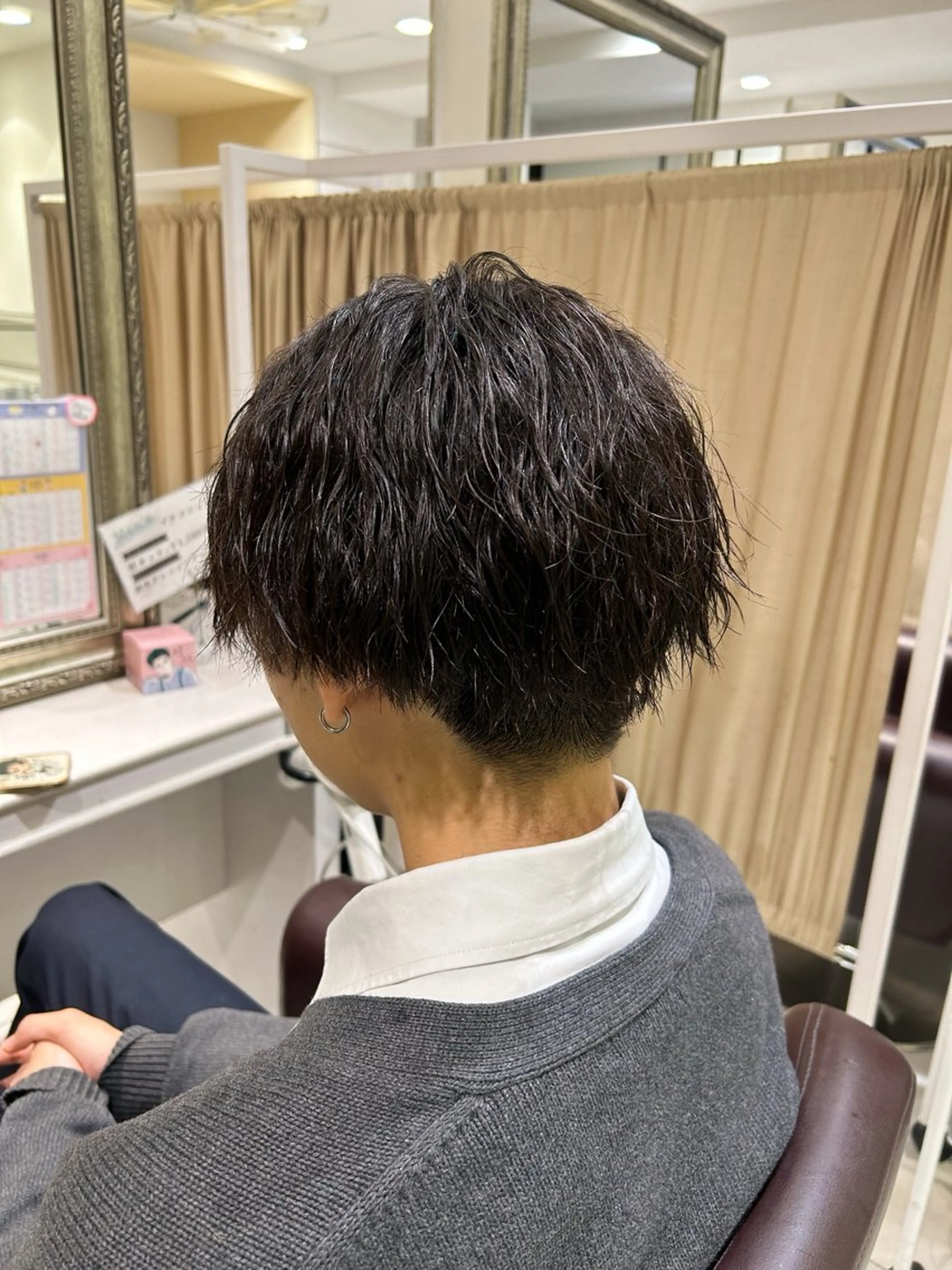 メンズ 🫧透明感イルミナ カラー🫧三浦菜々子のヘアスタイル