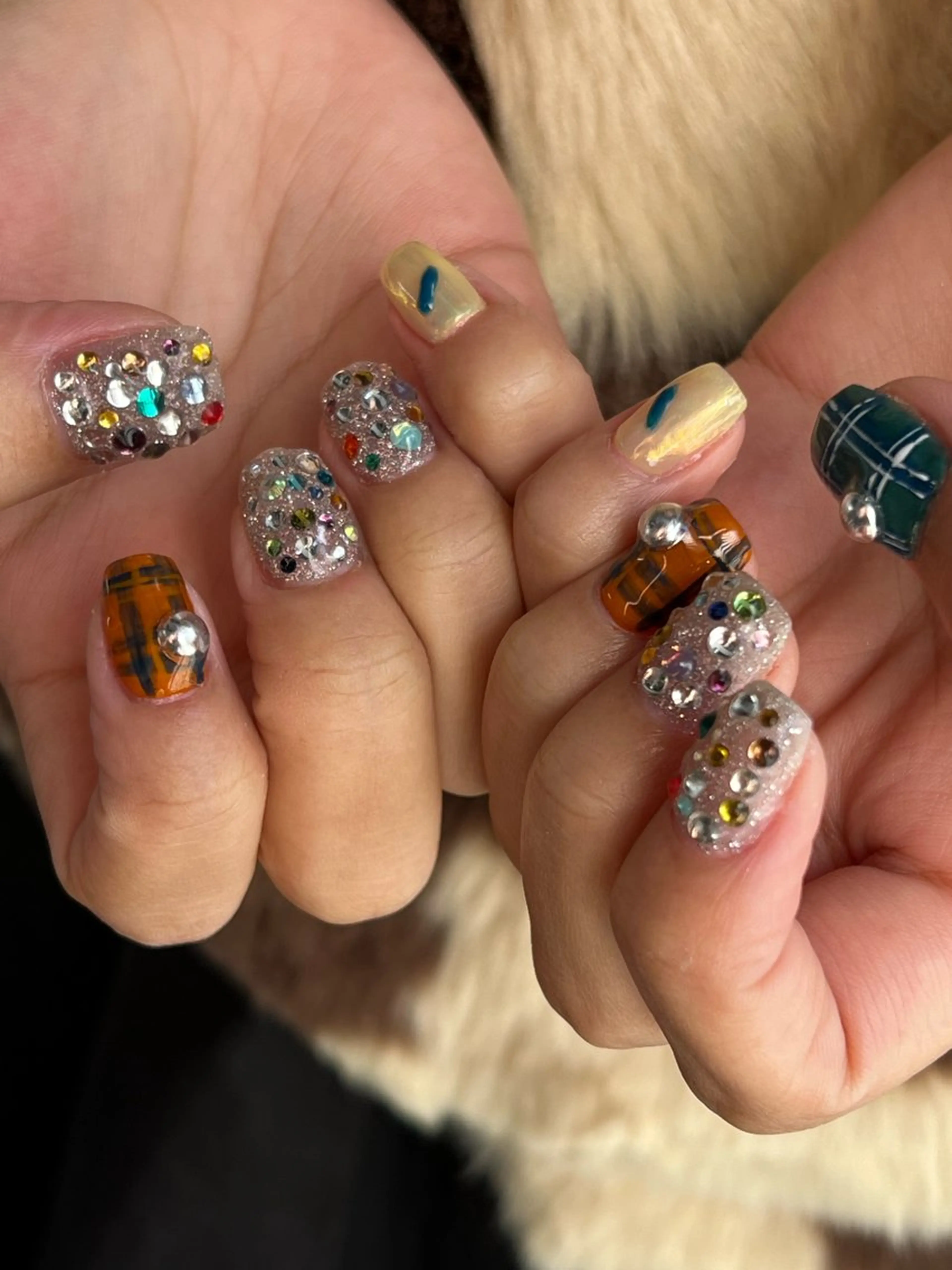 ネイル ハンドネイル Hata nail 🎀個性派ニュアンスのネイルデザイン