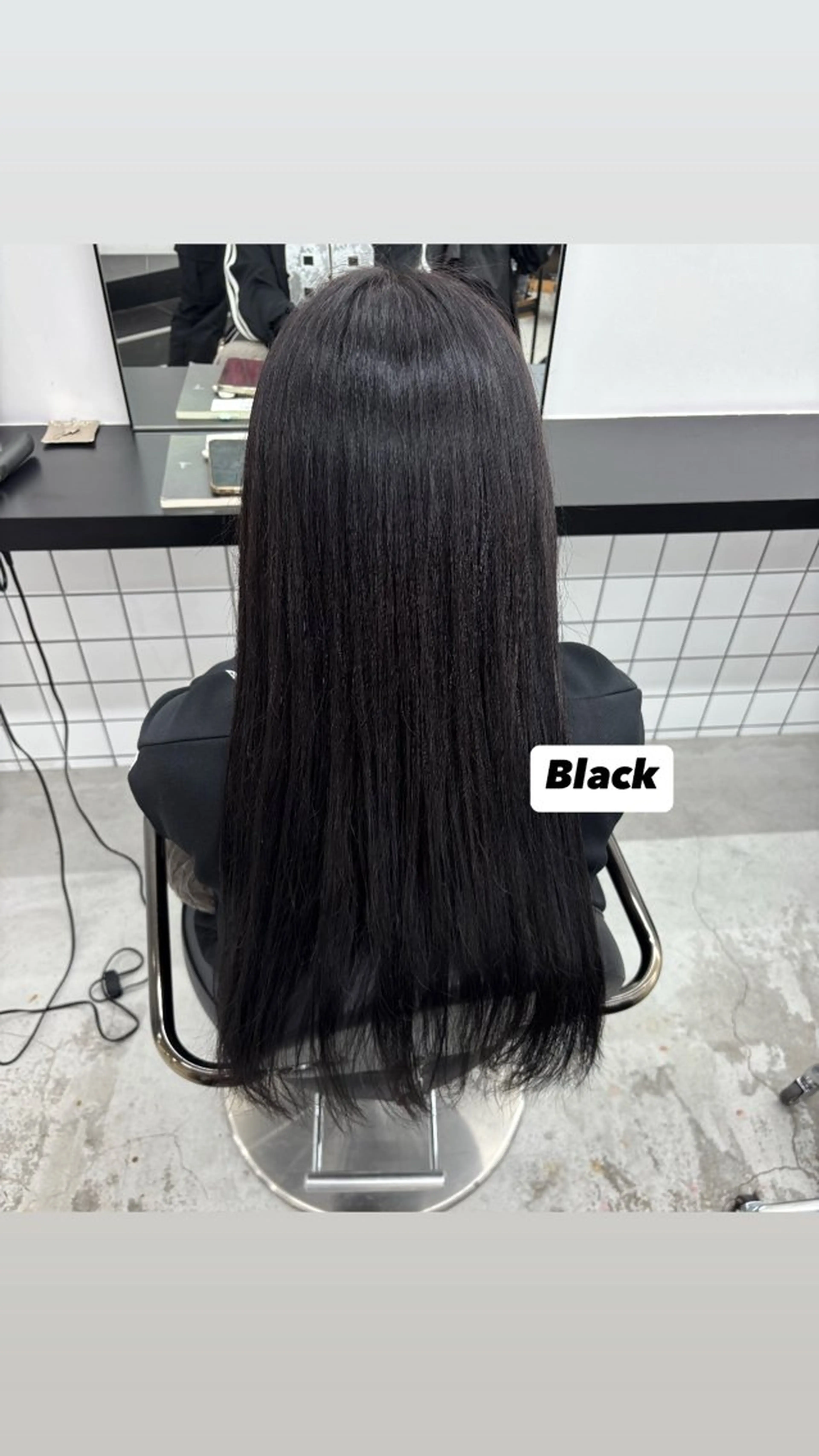 ロング カラー 黒髪 透明感カラー 🌼あいり🌼 JILLSTUDIOのヘアスタイル