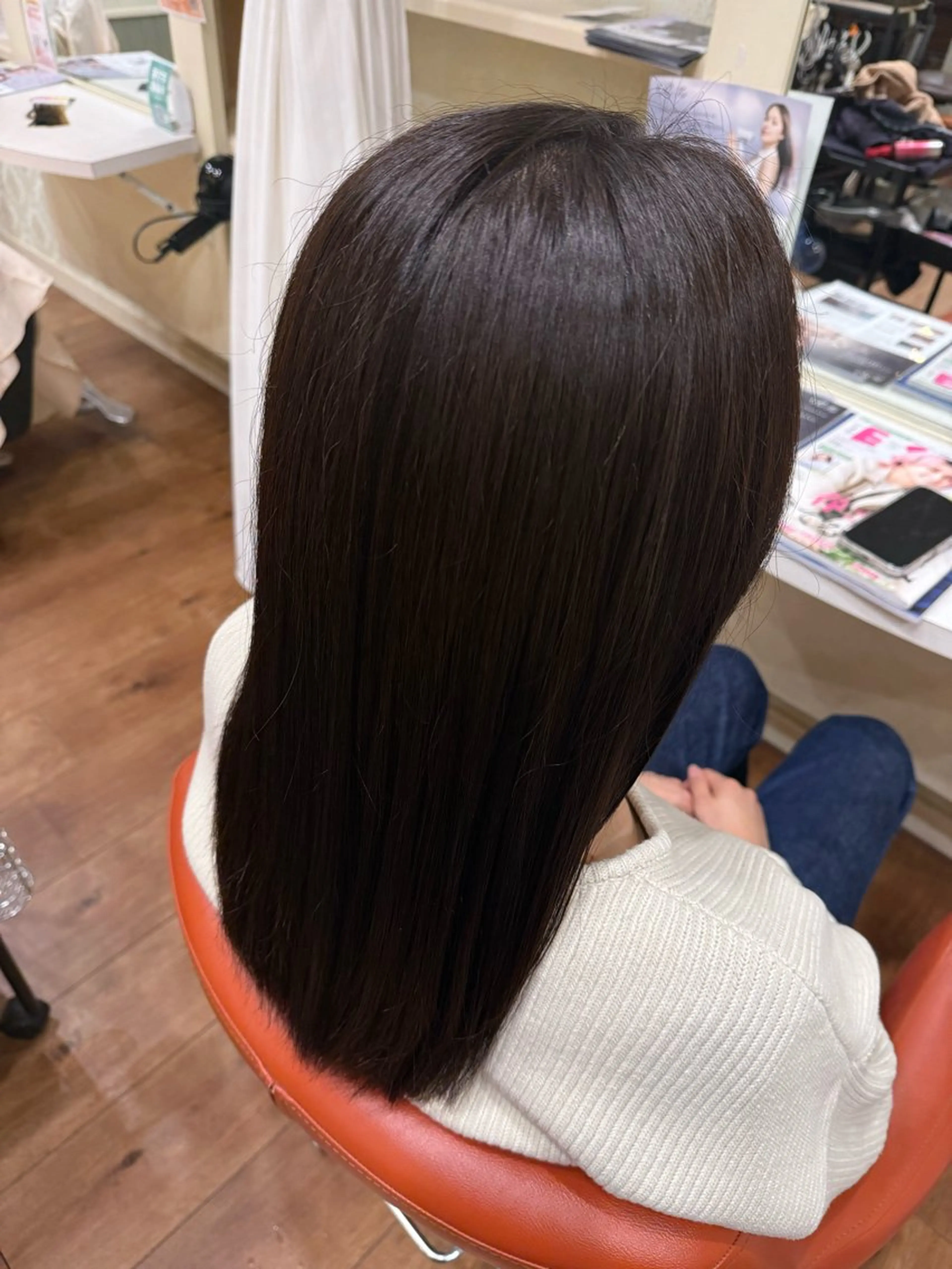 カラー 丹波 愛音のヘアスタイル