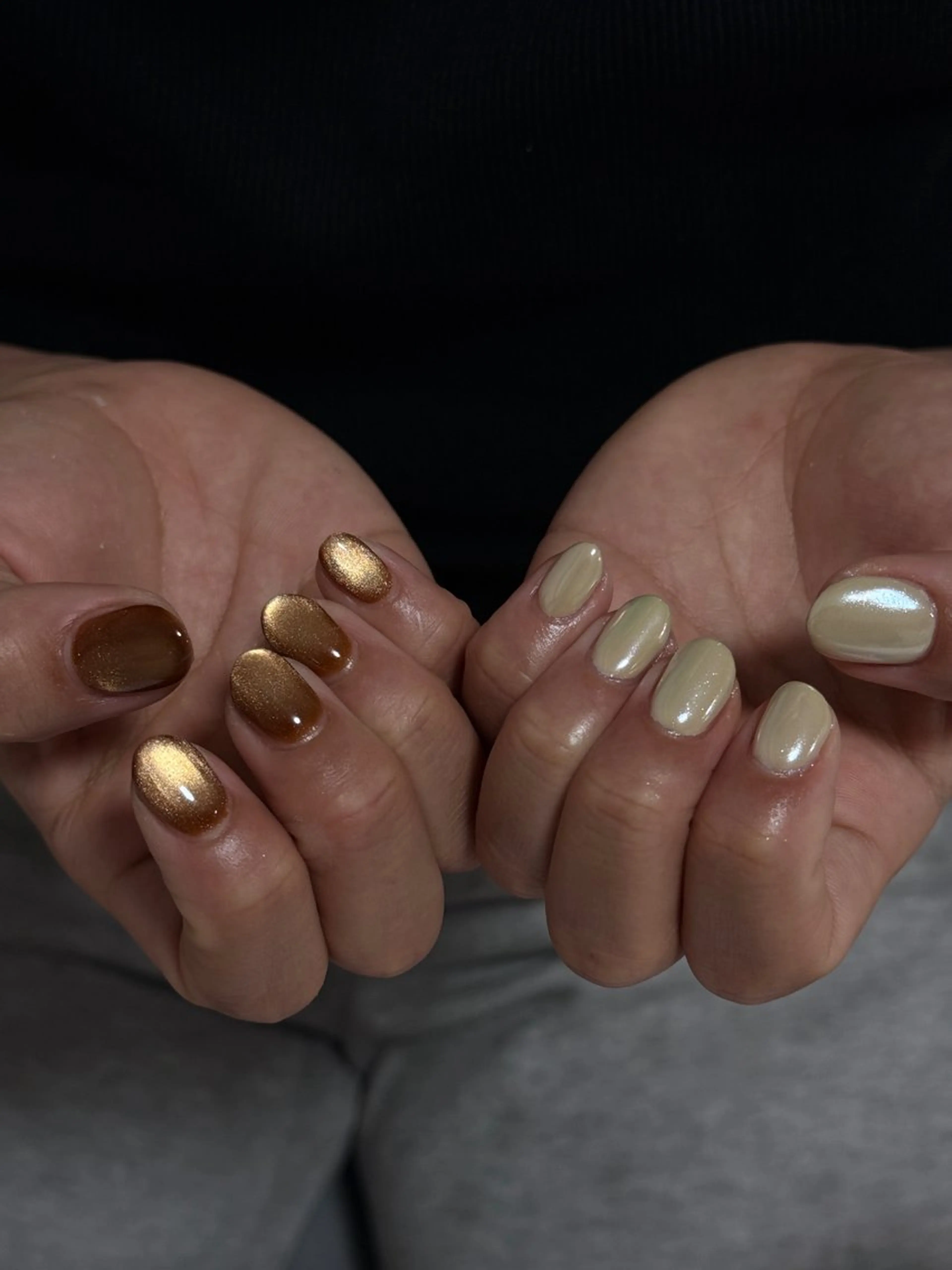 マグネットカラー【オフ無料】パーツ別途¥100​〜​・長さ出し1本¥300  夜間OK🩵最終受付22時🦋の写真