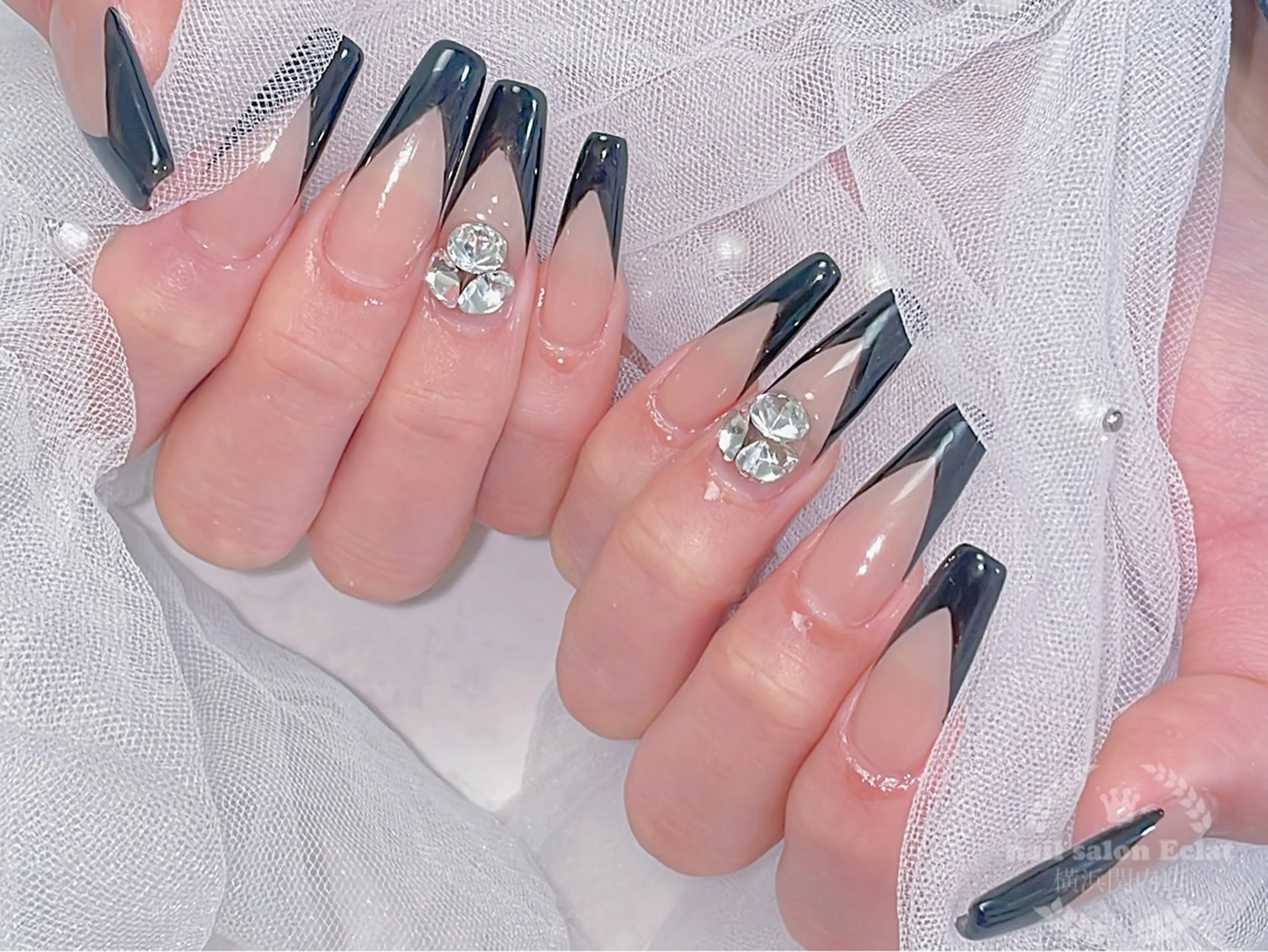 ネイル ハンドネイル ネイルサロンエクラ 🫧Shizukaのネイルデザイン