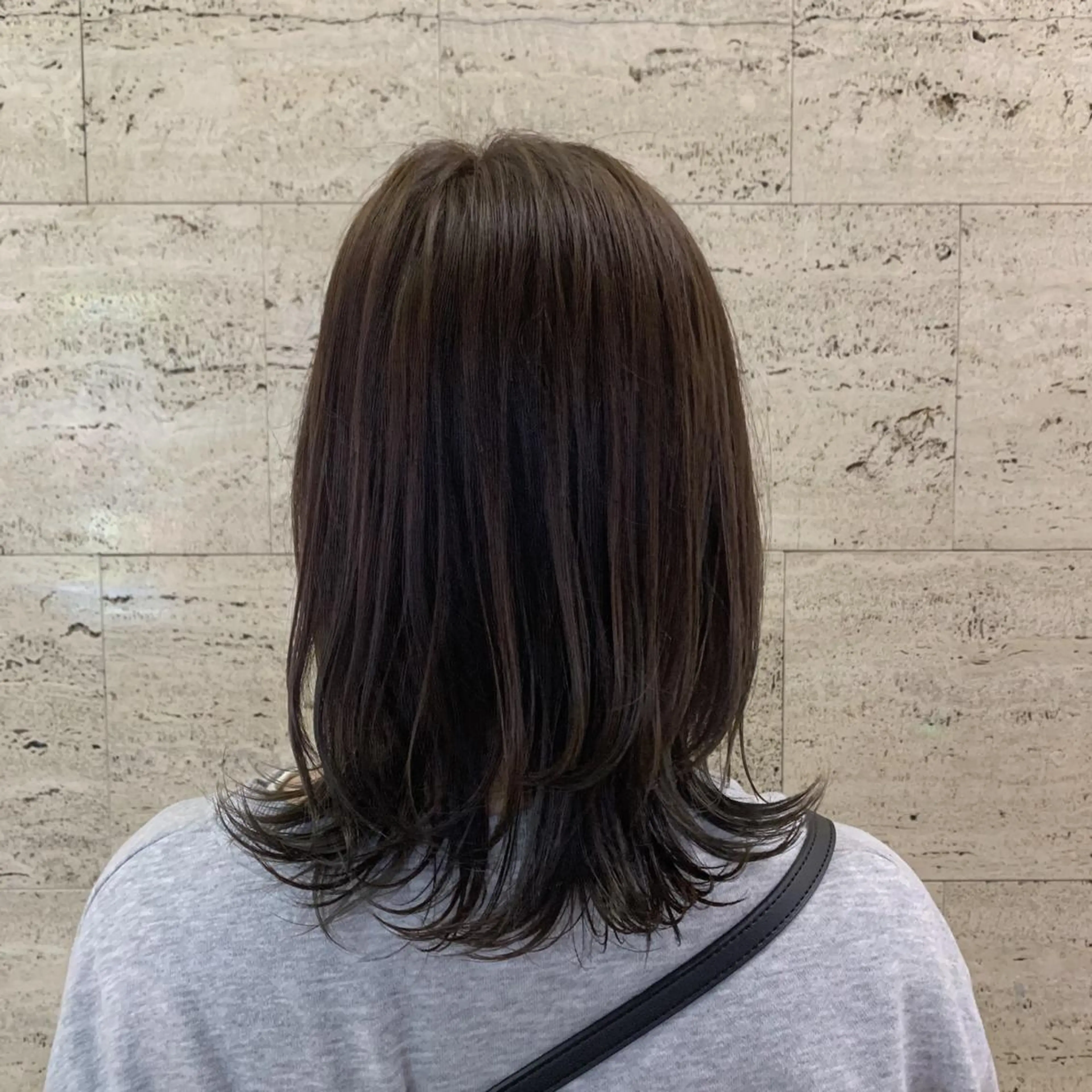 セミロング カラー ヘアカラー トリートメント ALLEN hair /まなのヘアスタイル