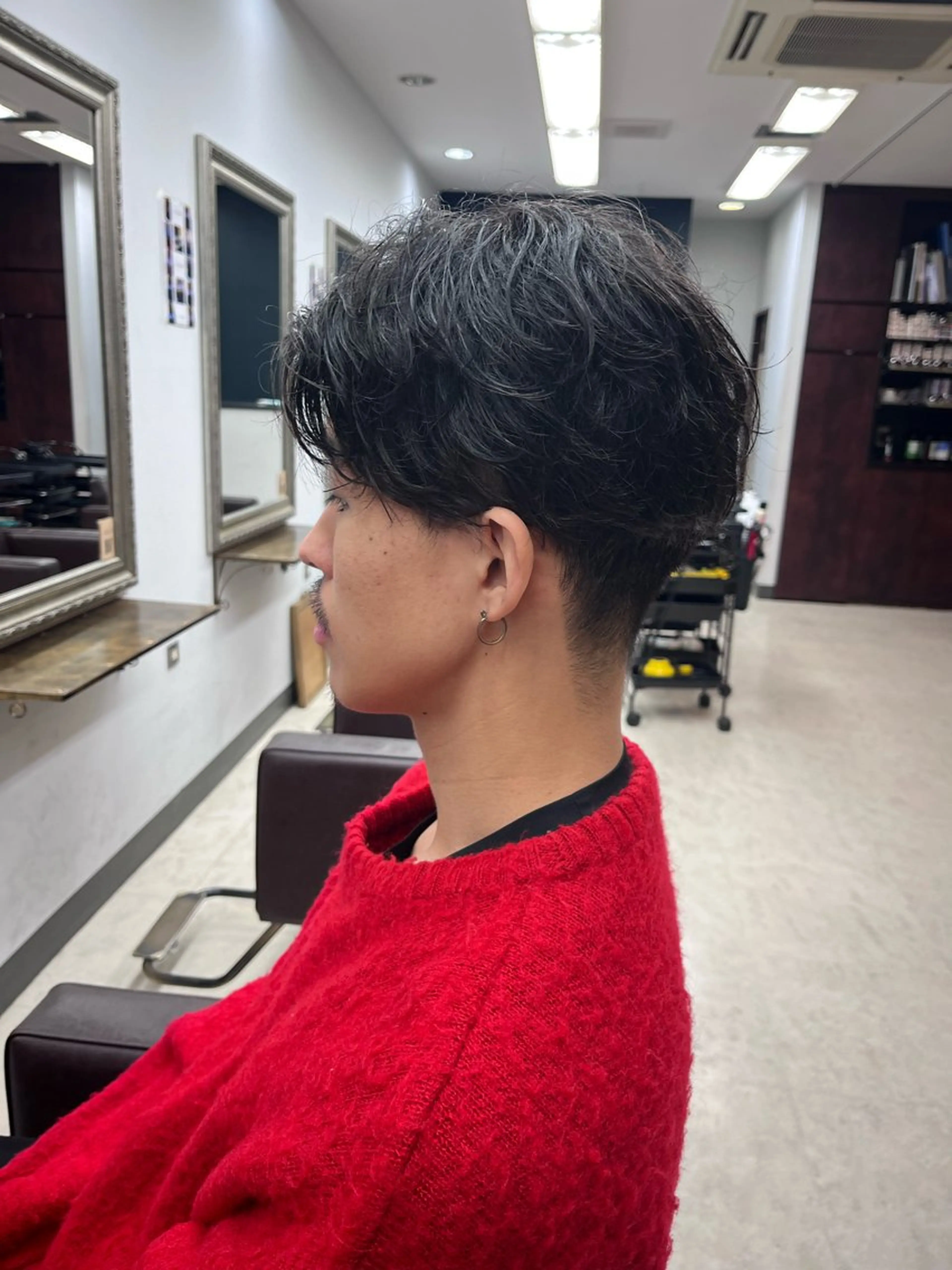ショート メンズ カット 小島 凜のヘアスタイル