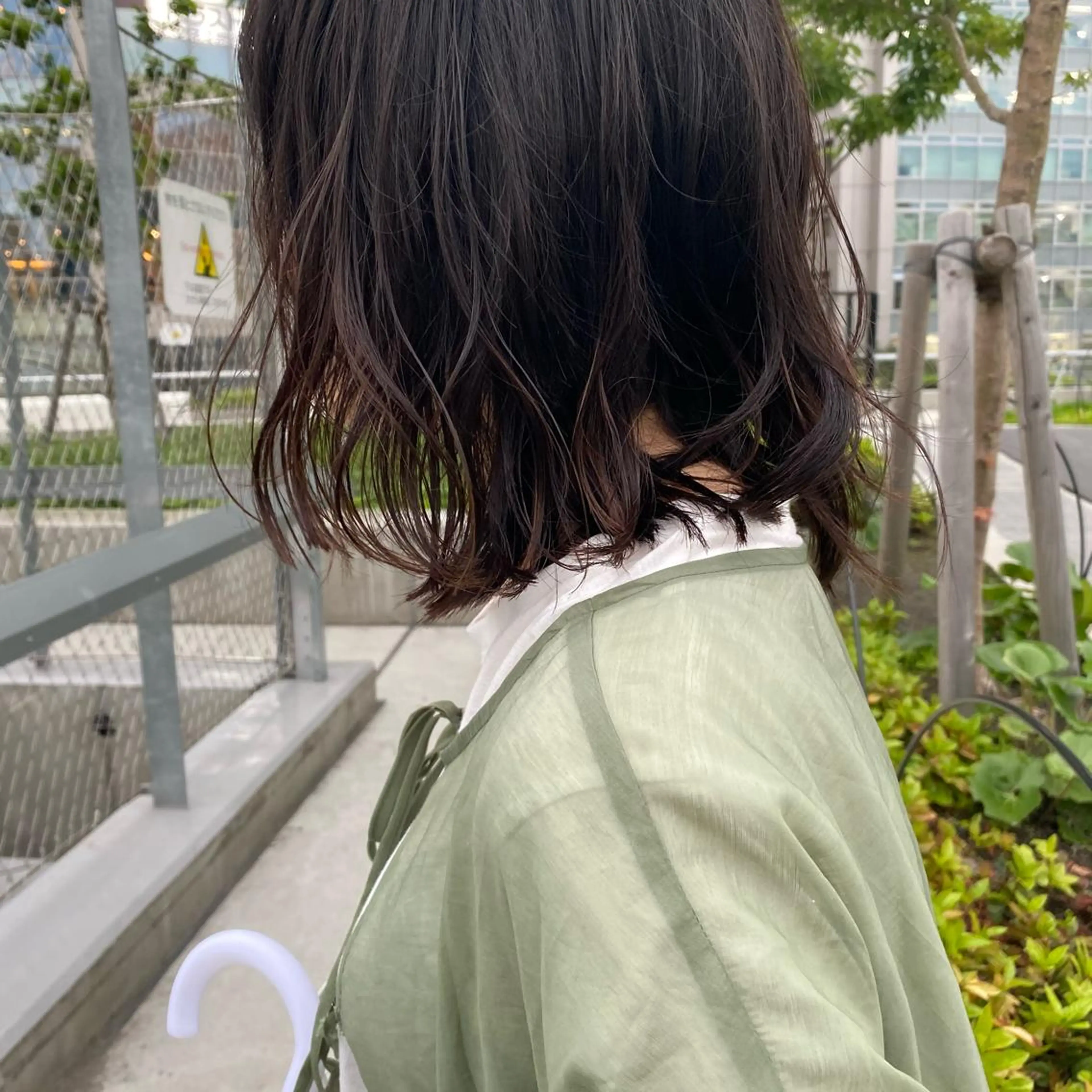 ミディアム カラー ヘアアレンジ いわい せよりのマツエク・マツパデザイン