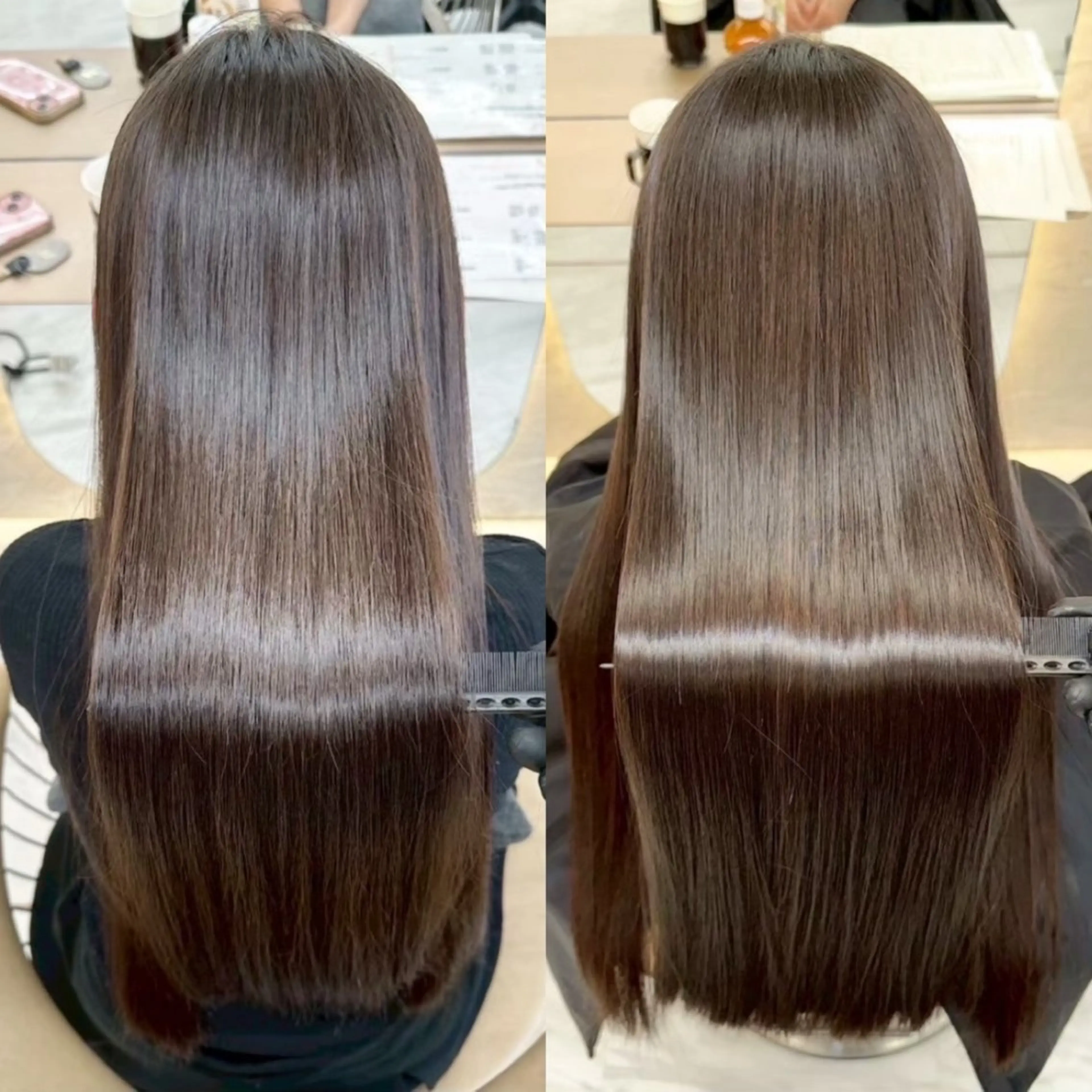 セミロング カット トリートメント 小顔カット×艶髪✨× 縮毛矯正/Jirouのヘアスタイル