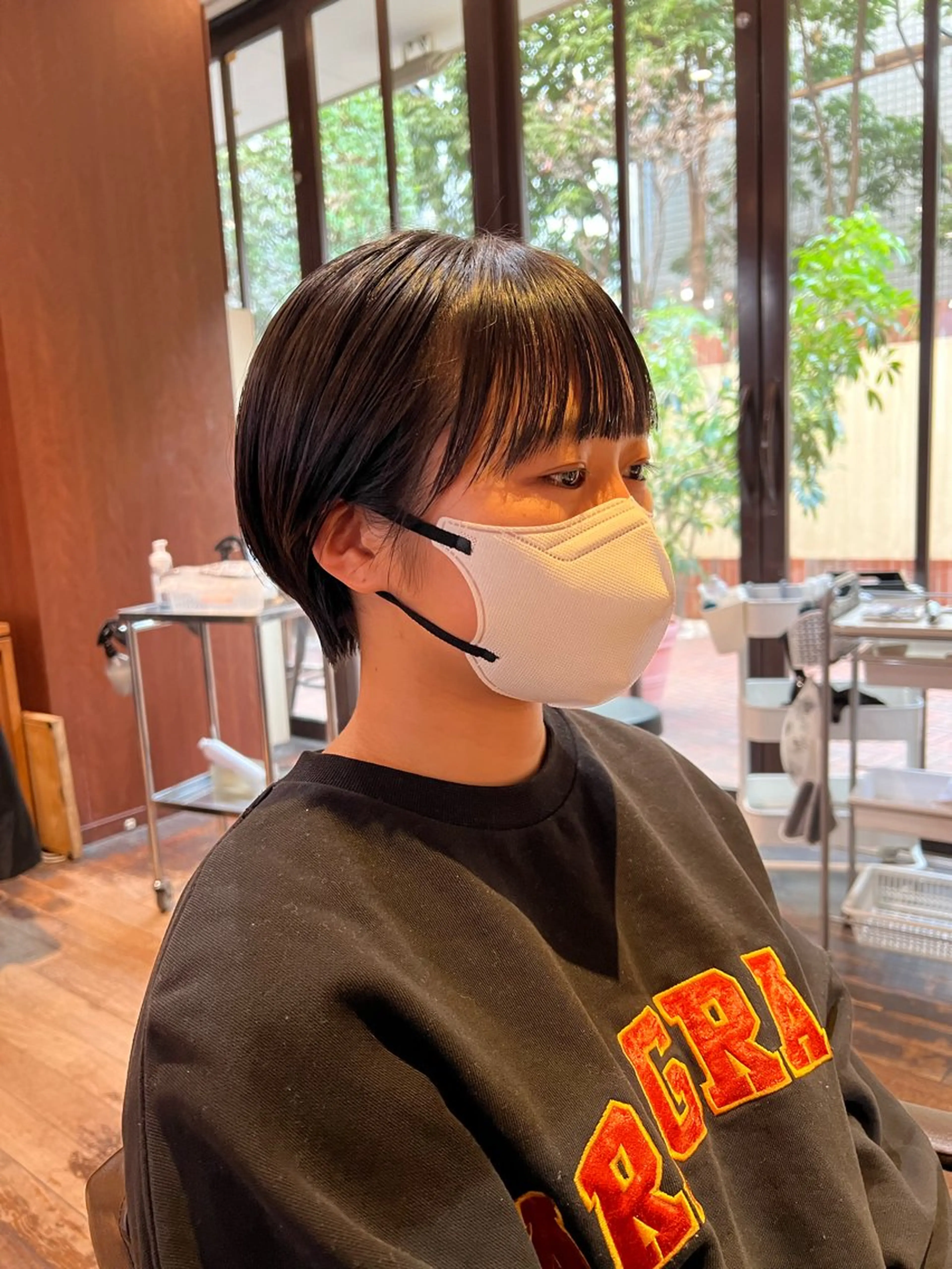 ショート 中村遥香 ☺︎ママ美容師のヘアスタイル