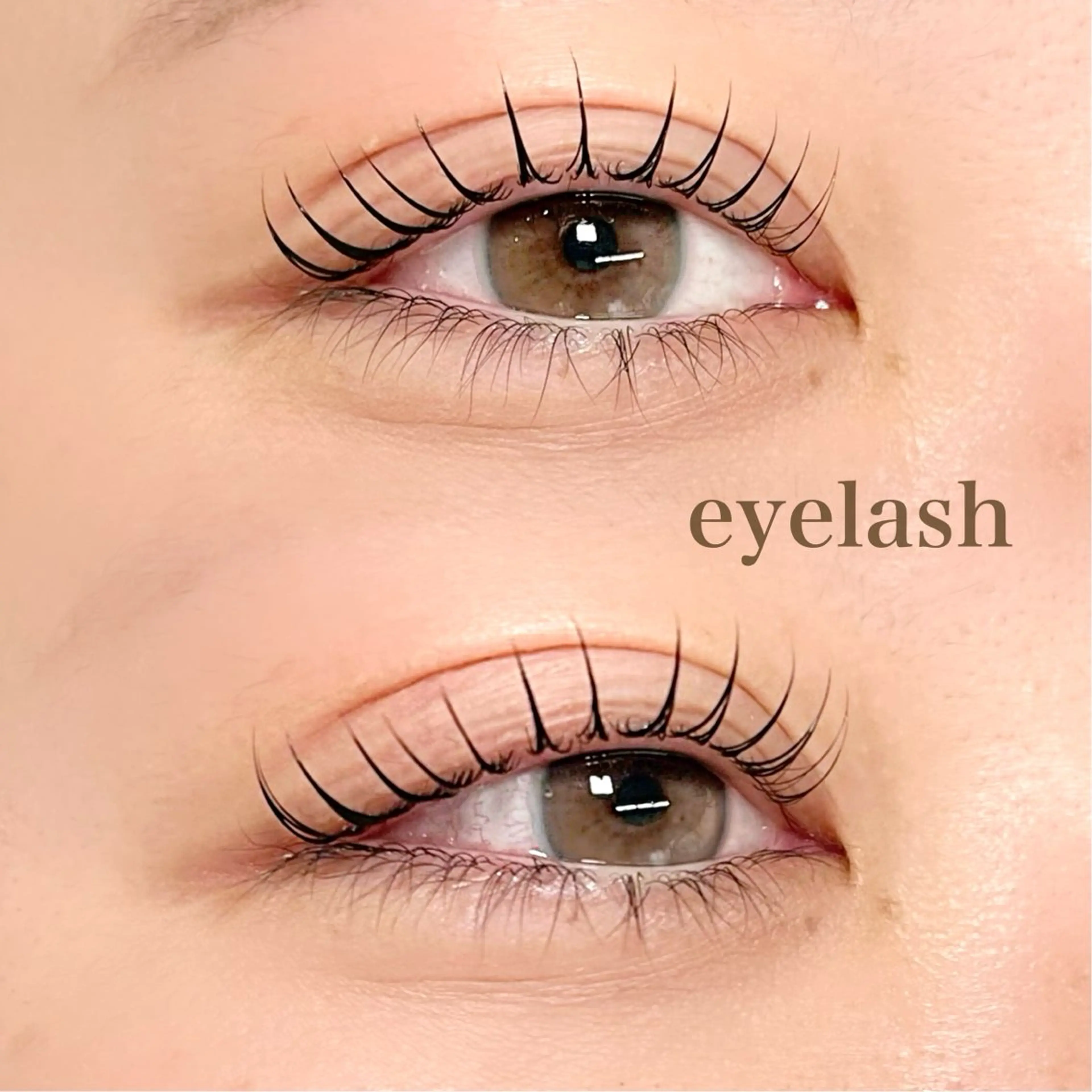 マツエク・マツパ ナチュラル 一重×まつ毛パーマ YUKA‪ ·͜· Chill＆Eyeのマツエク・マツパデザイン