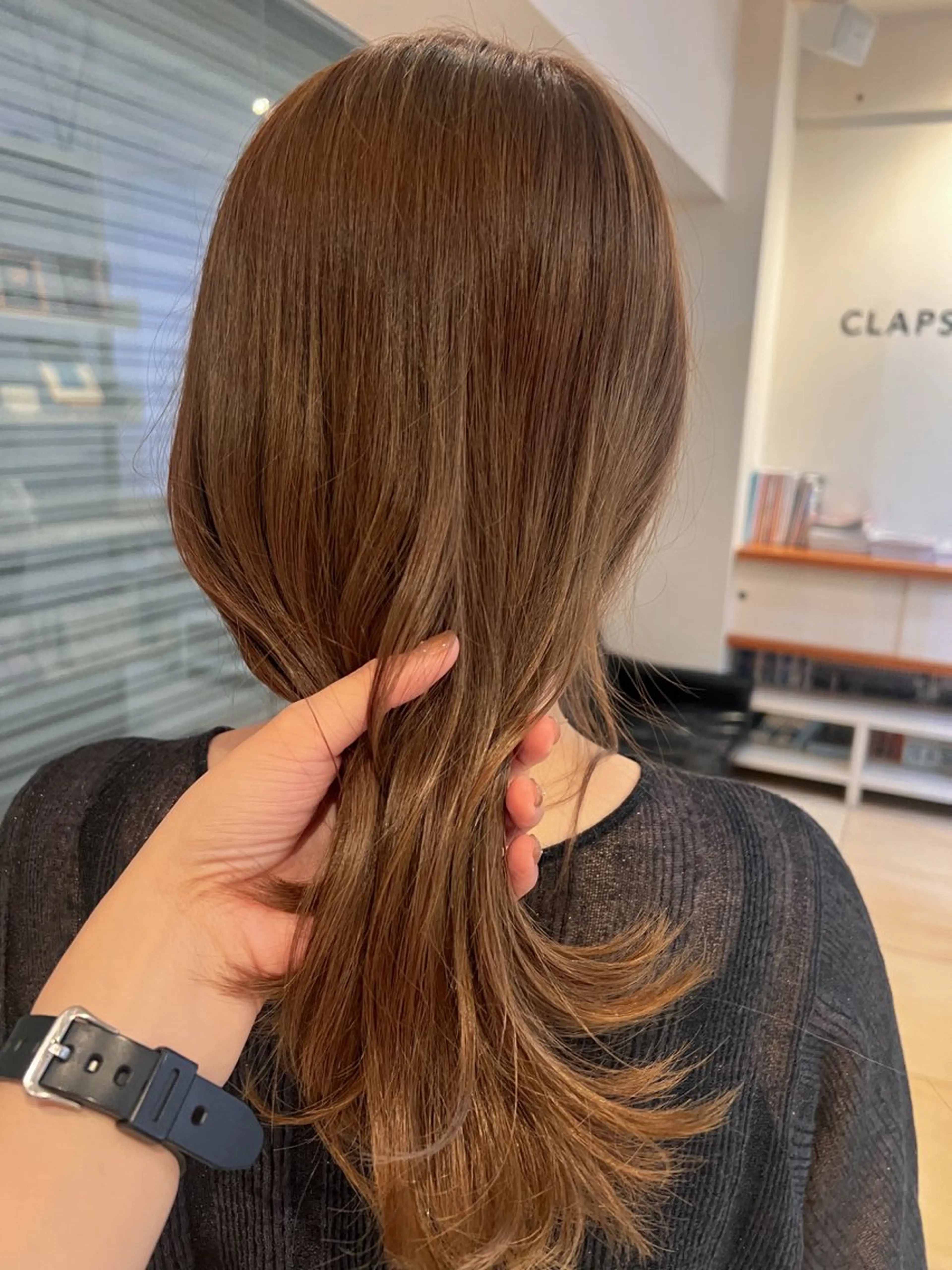 カラー ブリーチ リリカ🐈‍⬛メンズ カットモデル/上永谷のヘアスタイル