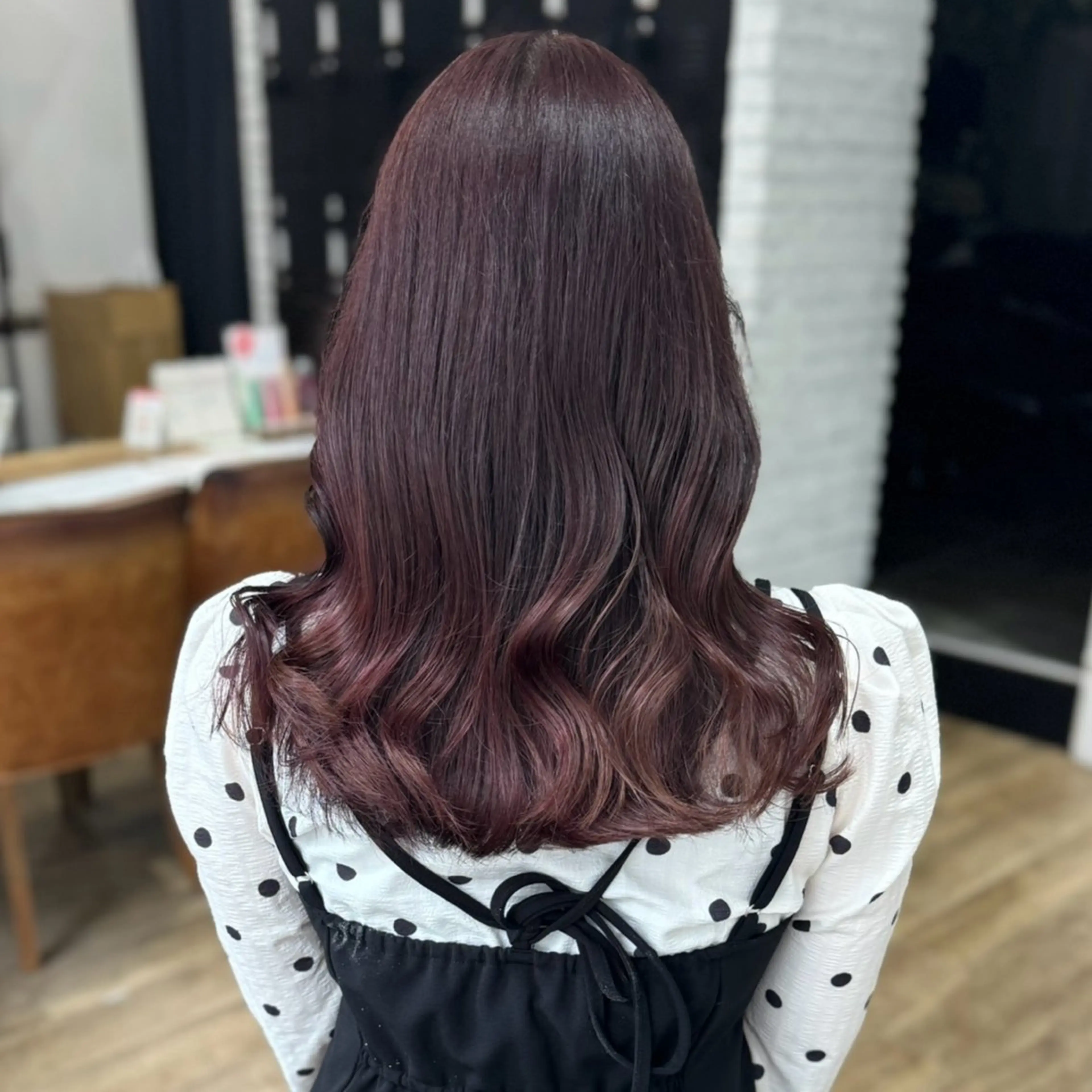 💗ピンク&ラベンダーで暖色♪透明感カラー💜ブリーチなしでも♪  前処理TR付き🧴【+カットで合わせて¥6500】の写真