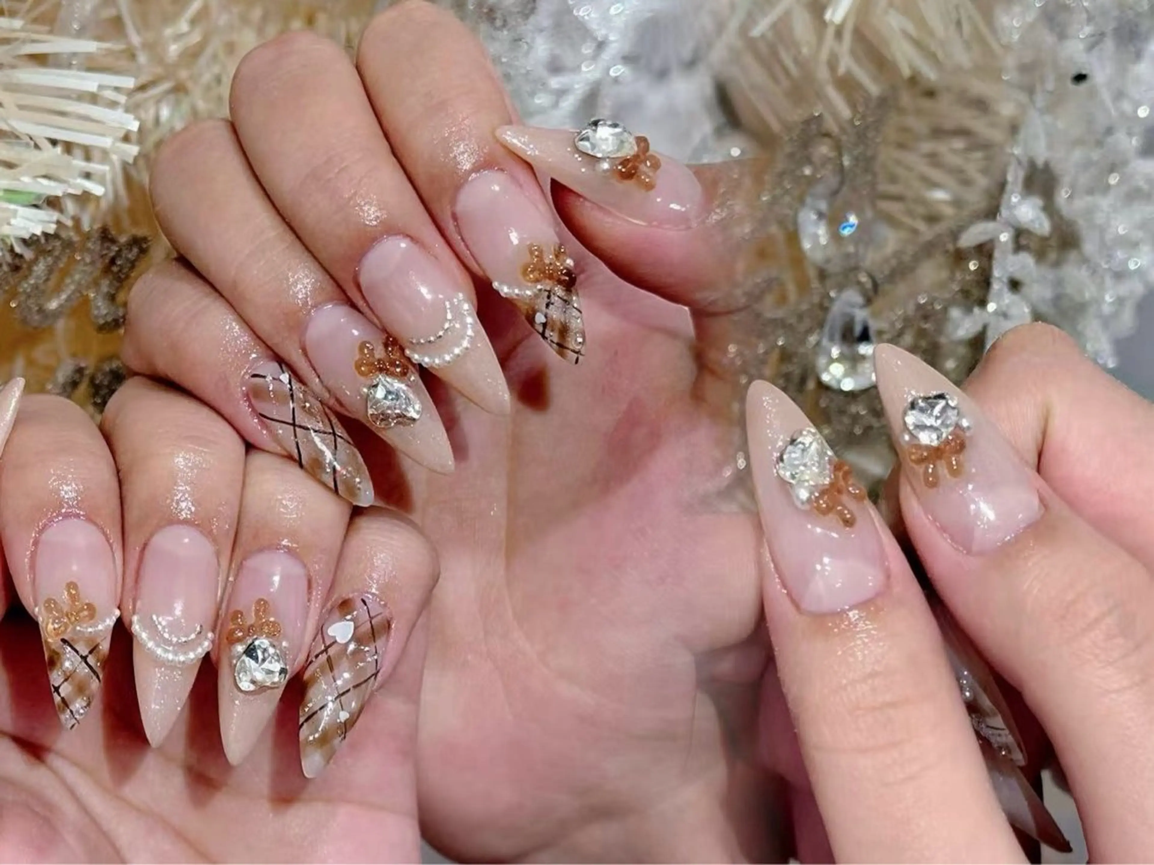 ロング Nail Salon Celine 柏店所属・Nail Salon Celine柏店のネイルデザイン