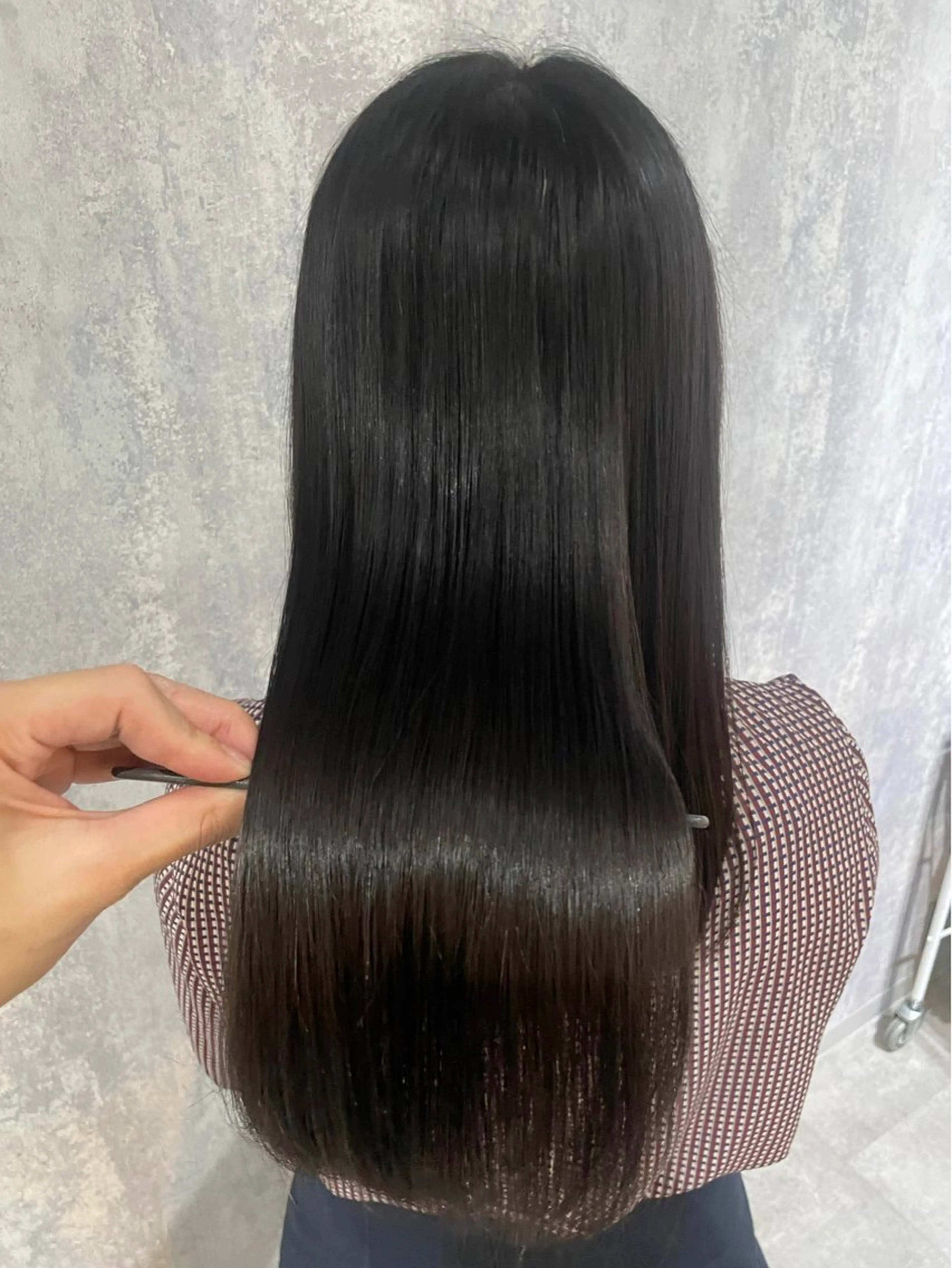 ロング 髪質改善 似合わせカット 縮毛矯正 杉野🫧美髪🫧 Zina博多店長のヘアスタイル