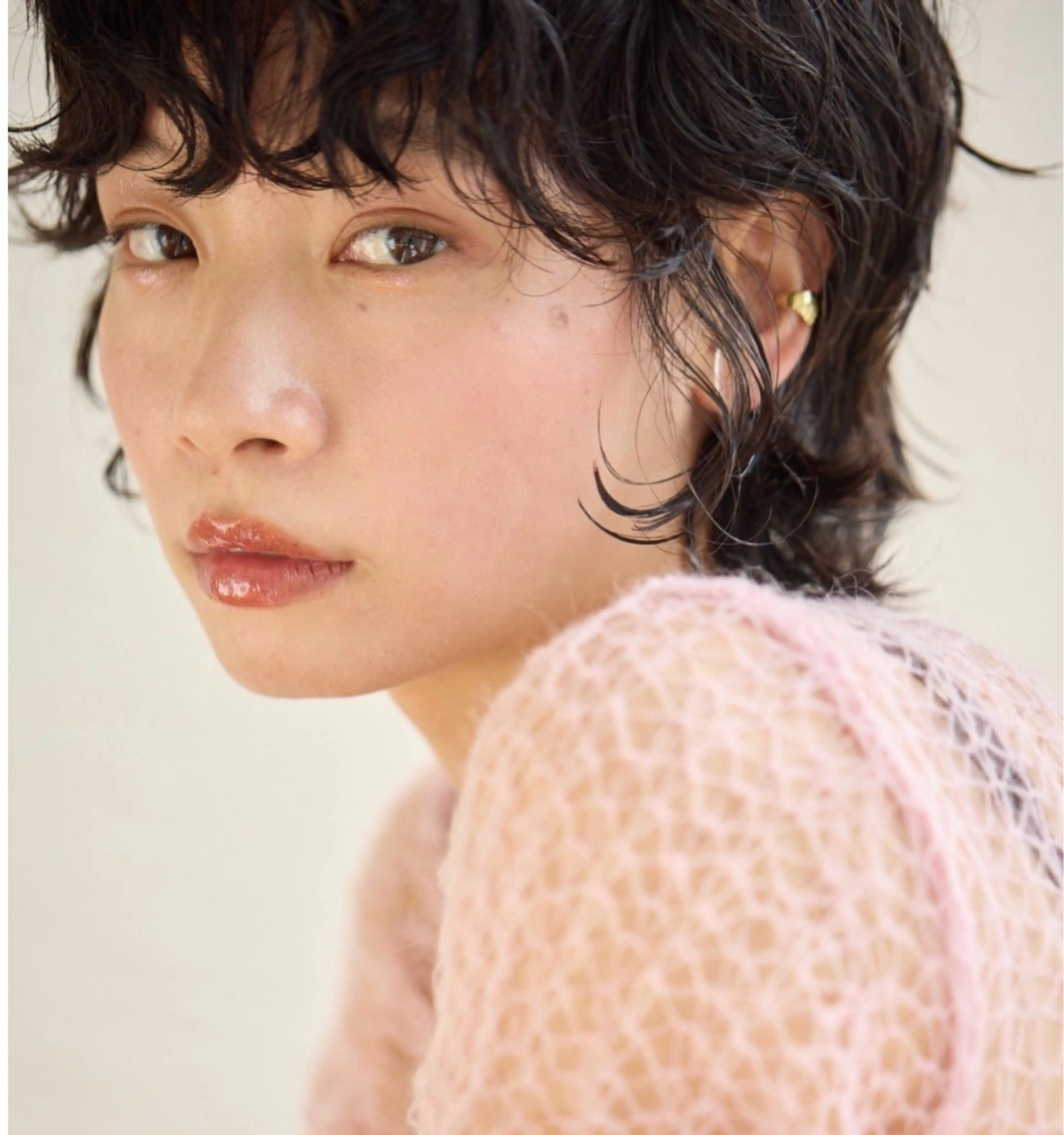 ショート カラー ナック梅田店 リタッチカラーモデルのヘアスタイル