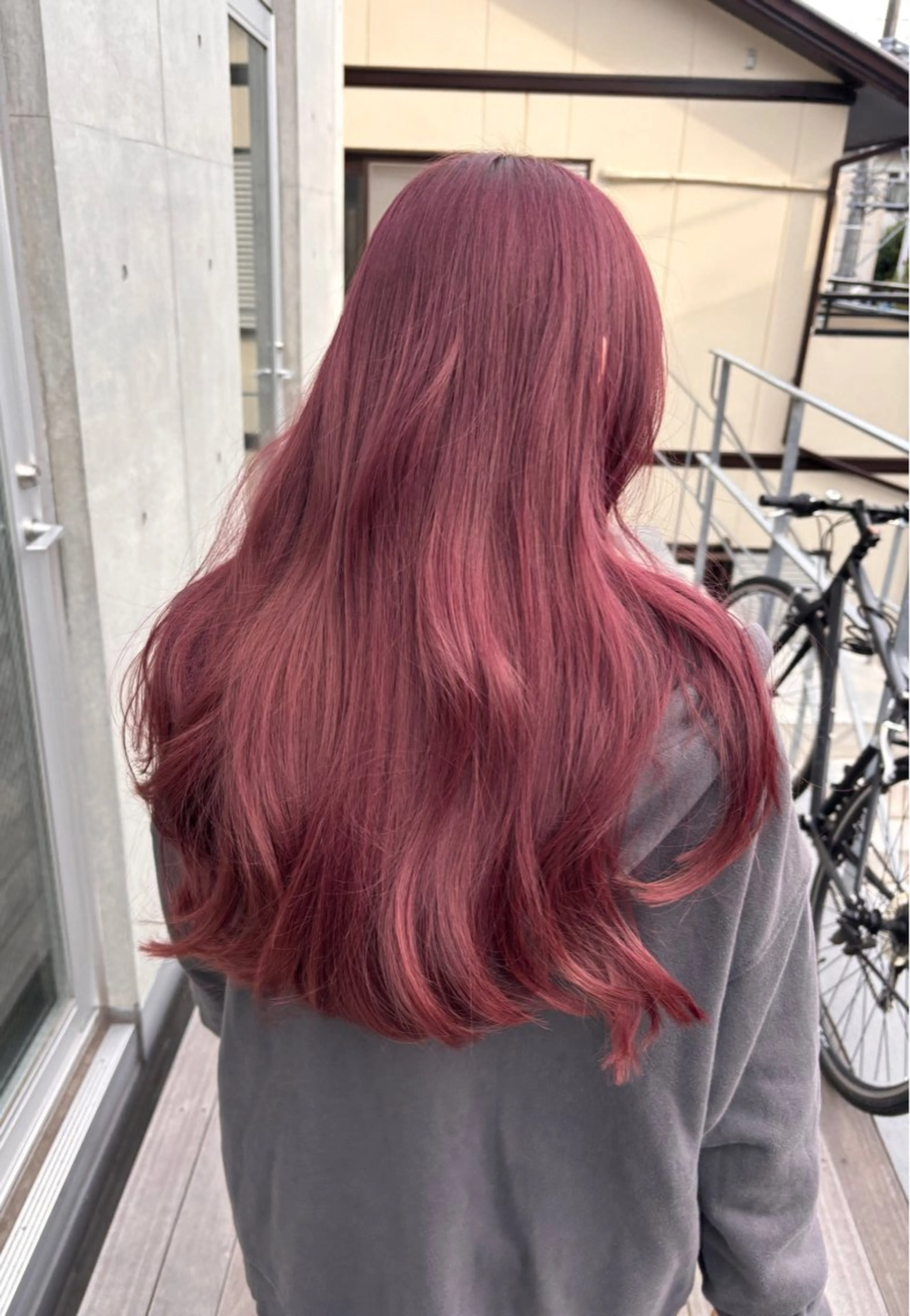 ロング カラー カット ヘアカラー トリートメント yuuna/ ハッシュカット🎀のヘアスタイル