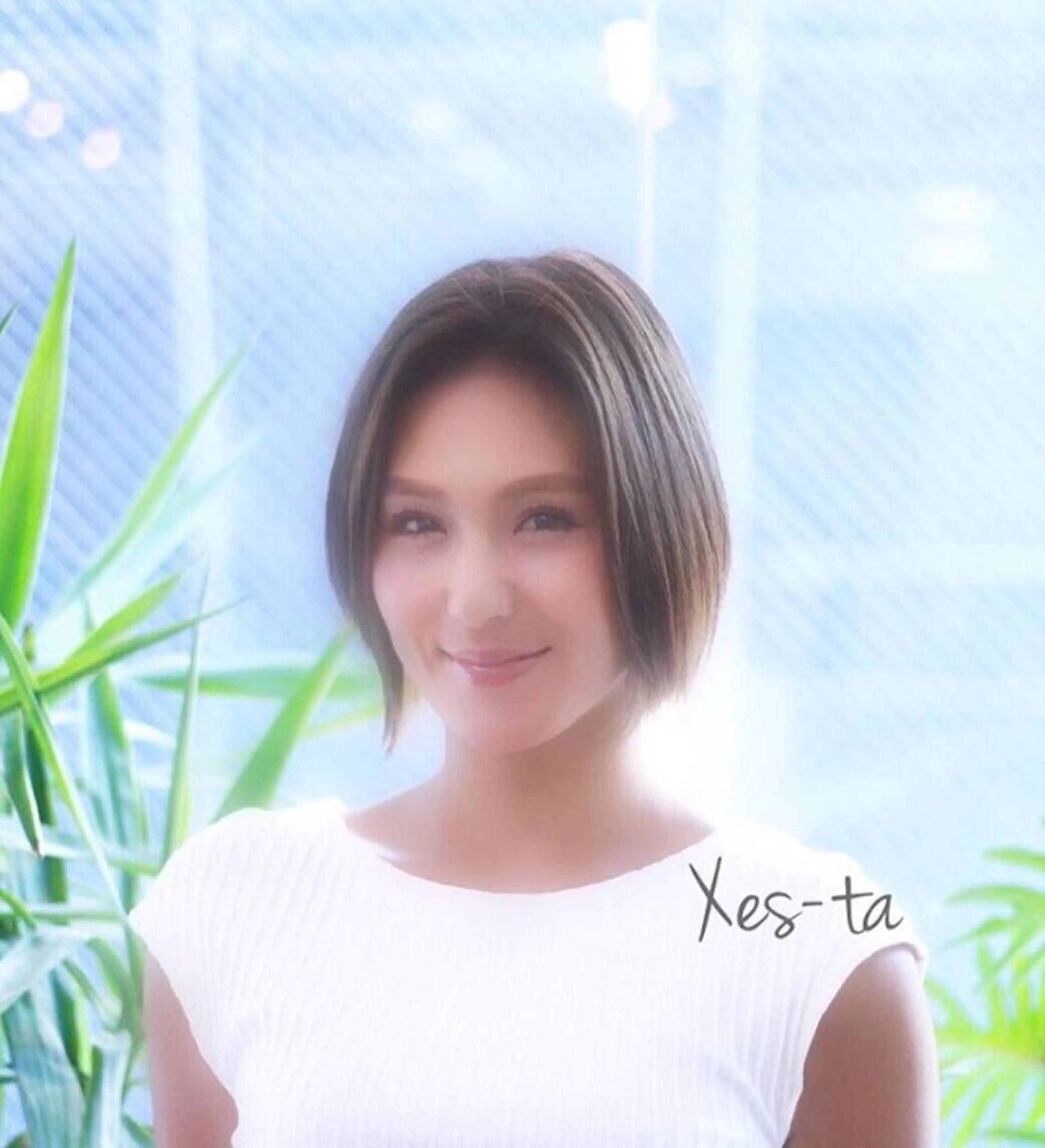 ショート カラー ボブ 中村 よしひでのヘアスタイル