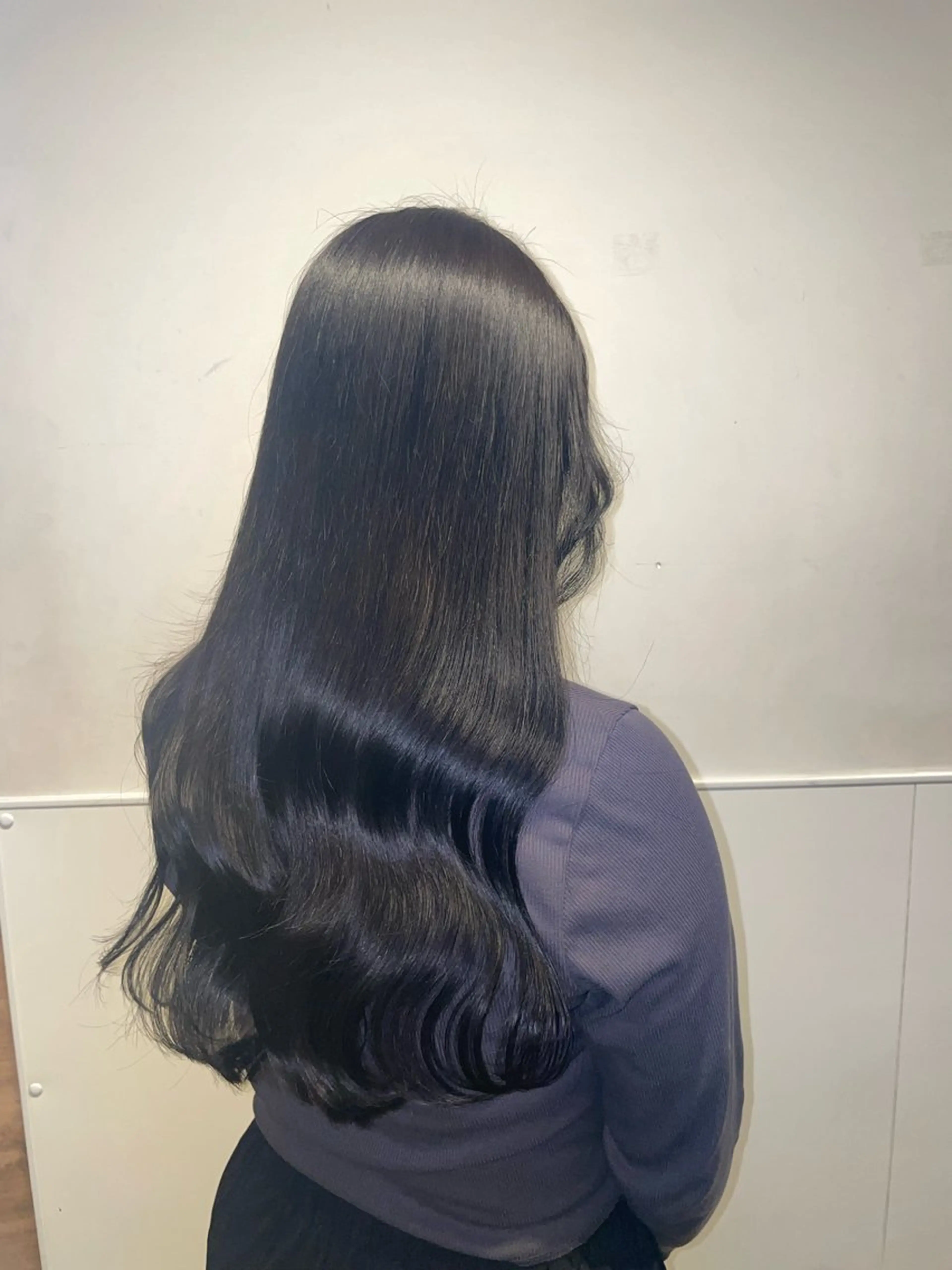 ❄️寒色カラー+カットの写真