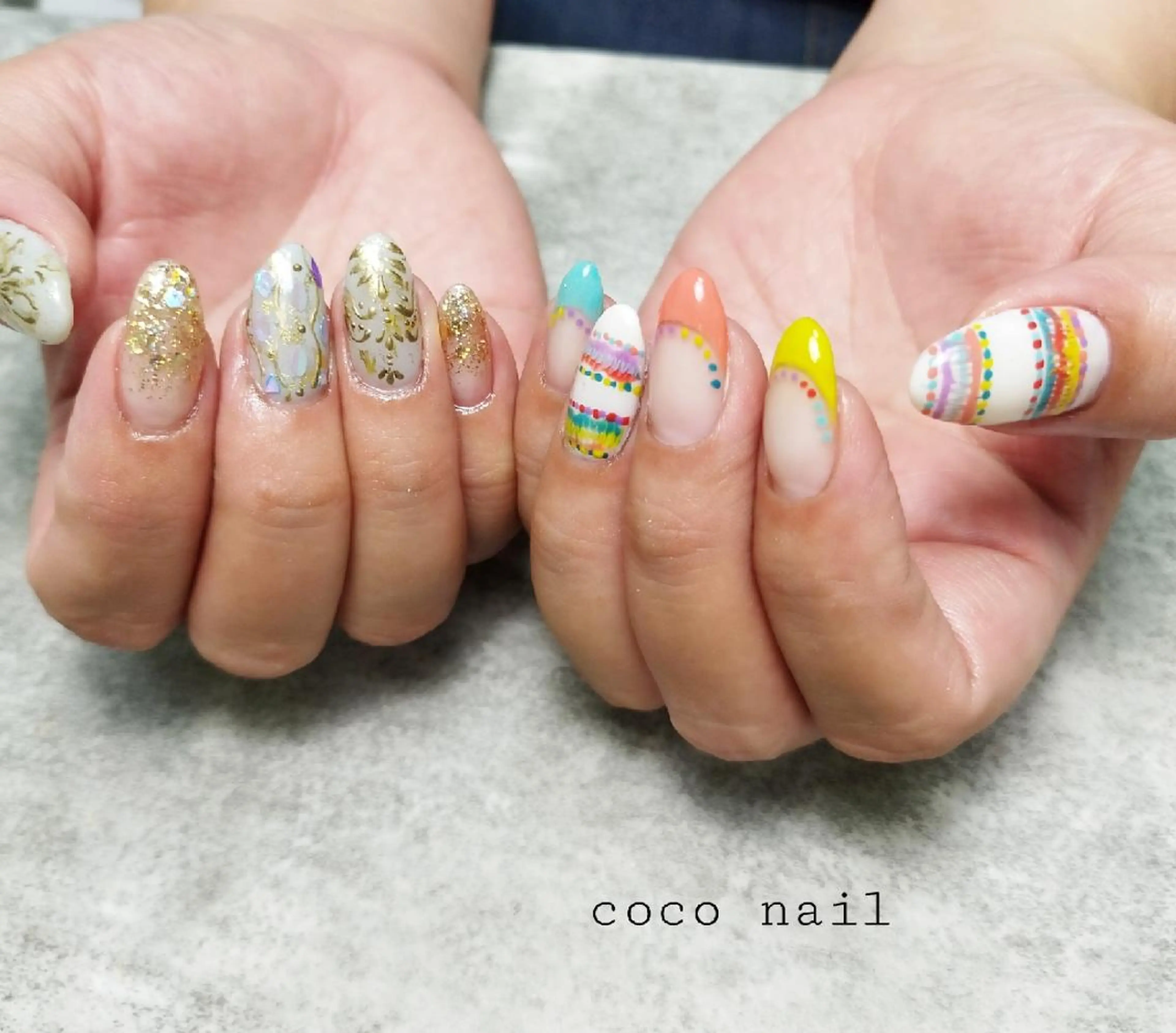 ネイル coconail &eyelashのネイルデザイン