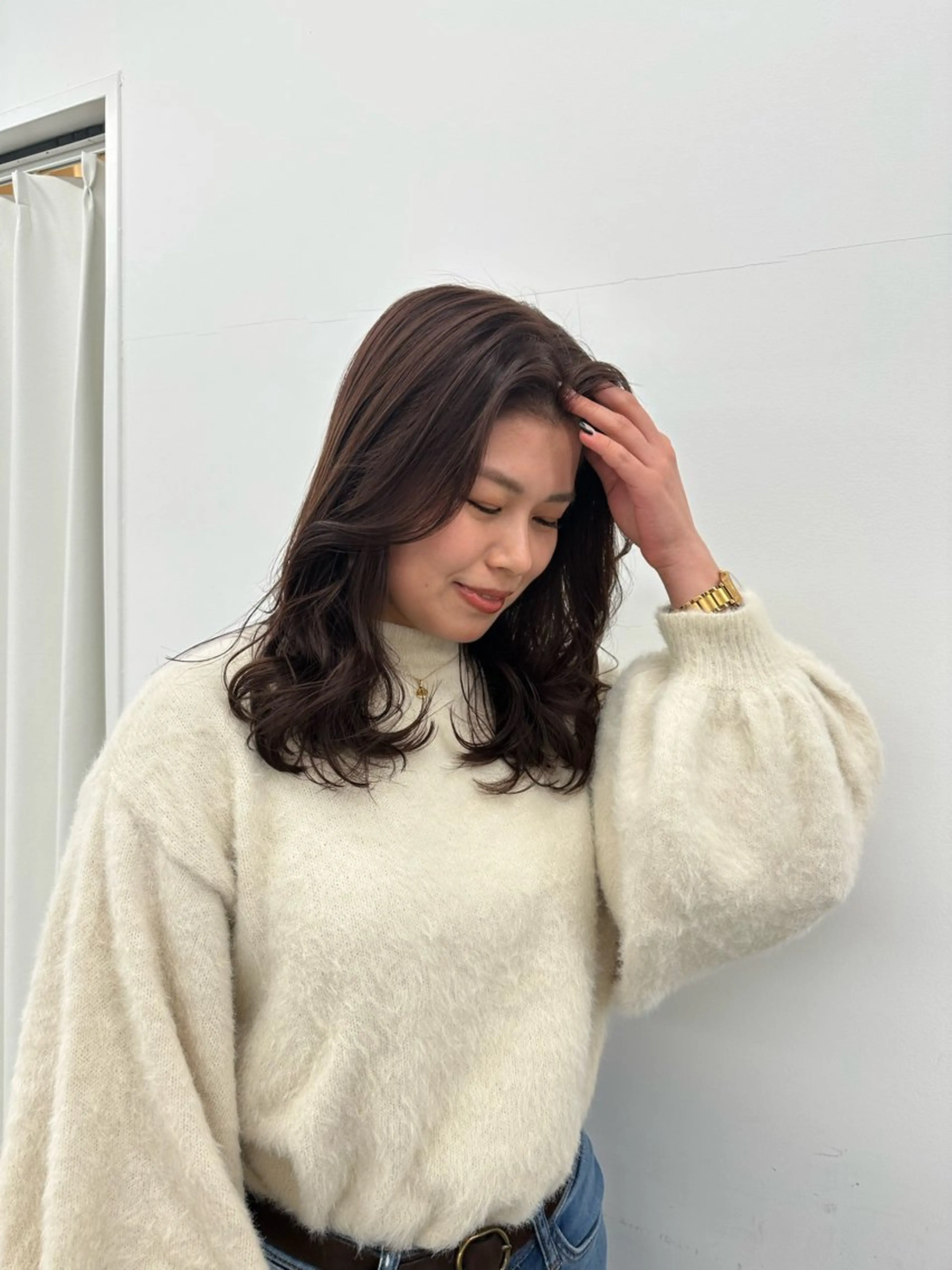 ミディアム カラー キッズ オトナヘア🌸 harukaのヘアスタイル