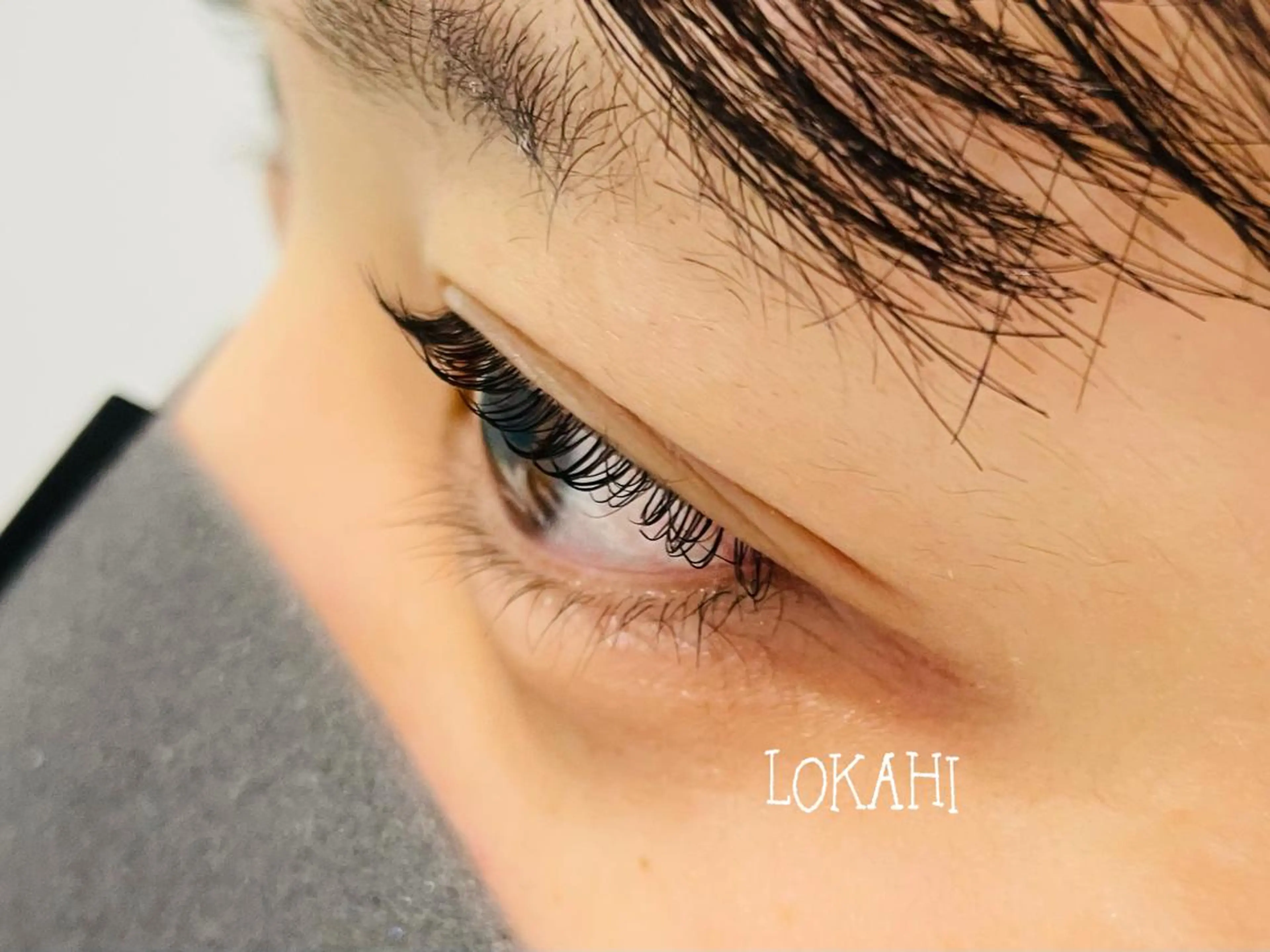 マツエク・マツパ パリジェンヌラッシュリフト LOKAHI ヤハラのマツエク・マツパデザイン