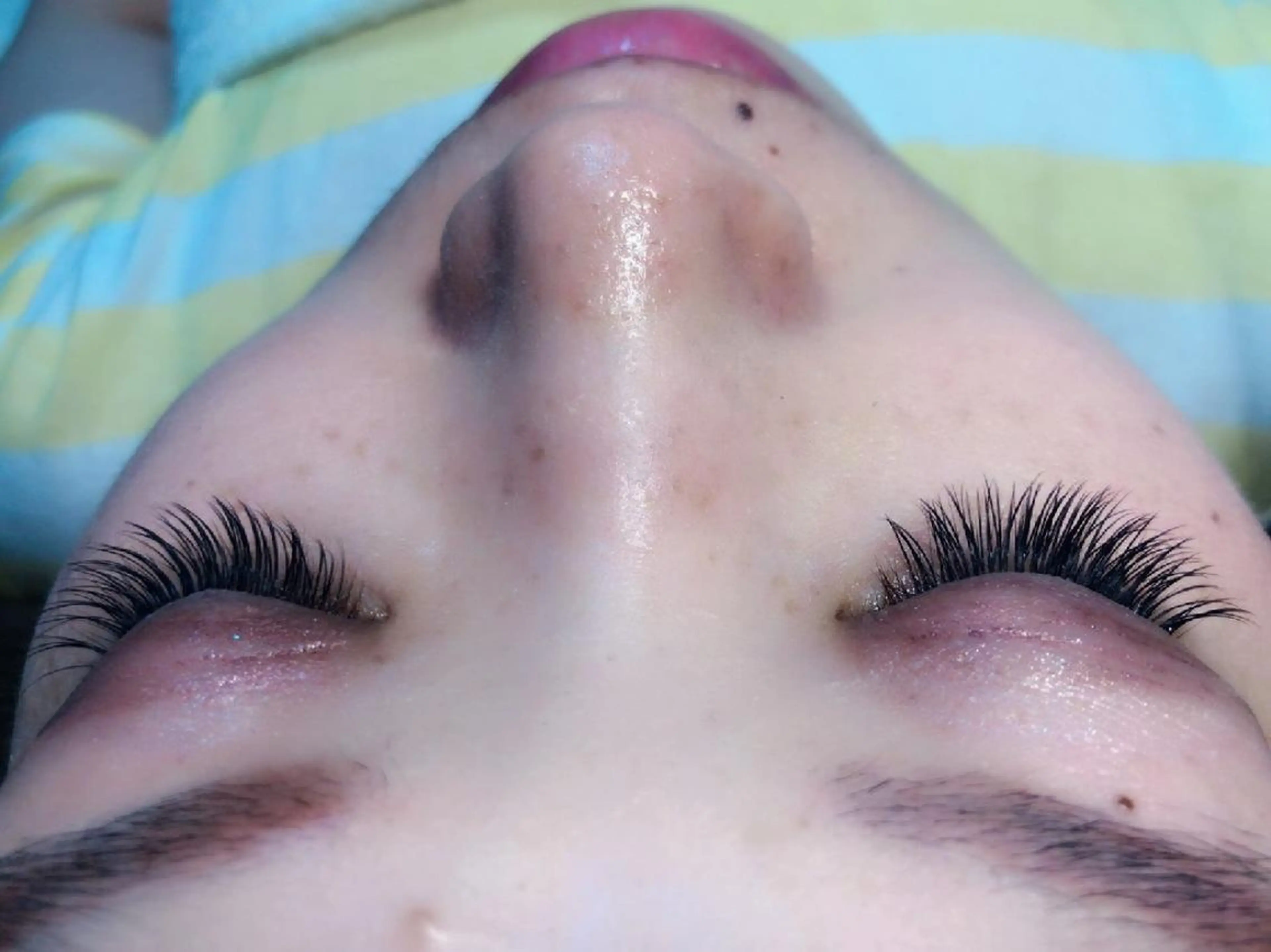 マツエク・マツパ 付け放題 フラットラッシュ ナチュラル セーブル 下まつげエクステ 吉岡 ゆうなのマツエク・マツパデザイン