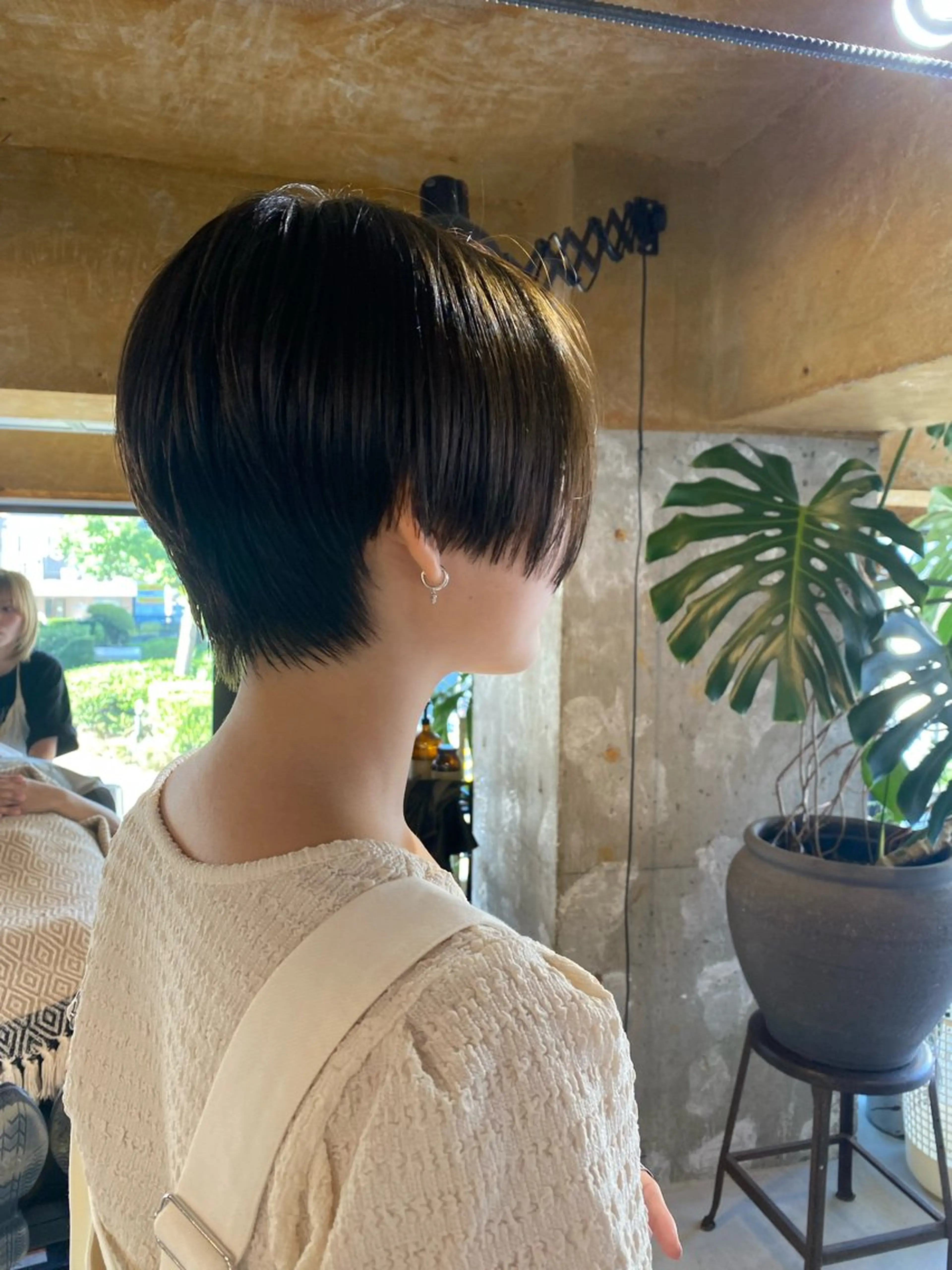 ショート カット ヘアカラー トリートメント 金沢美容室/ 艶髪/夜営業/JINのヘアスタイル