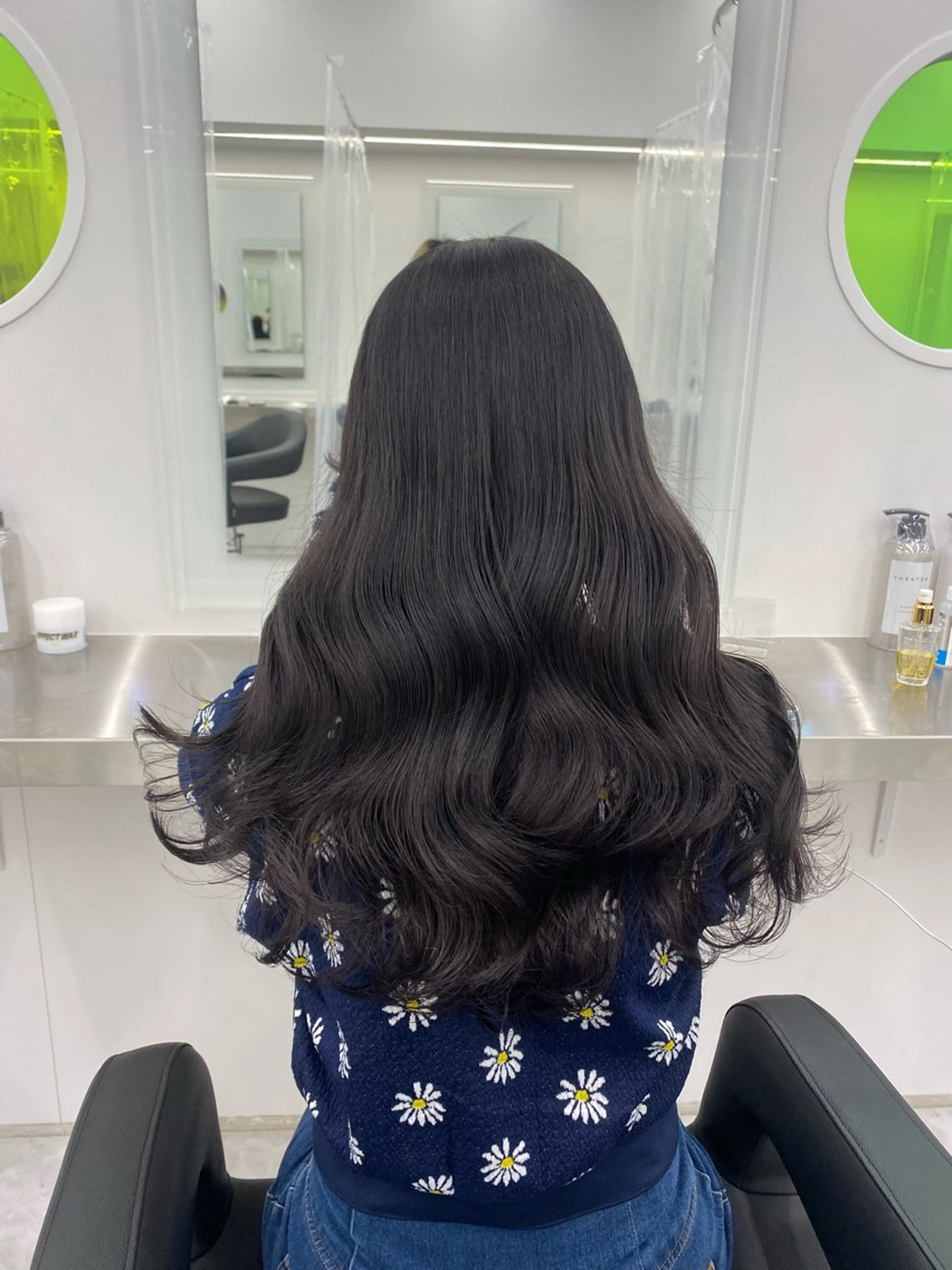 ロング カラー *モデル募集🤍横浜 透明感カラー🫧のヘアスタイル