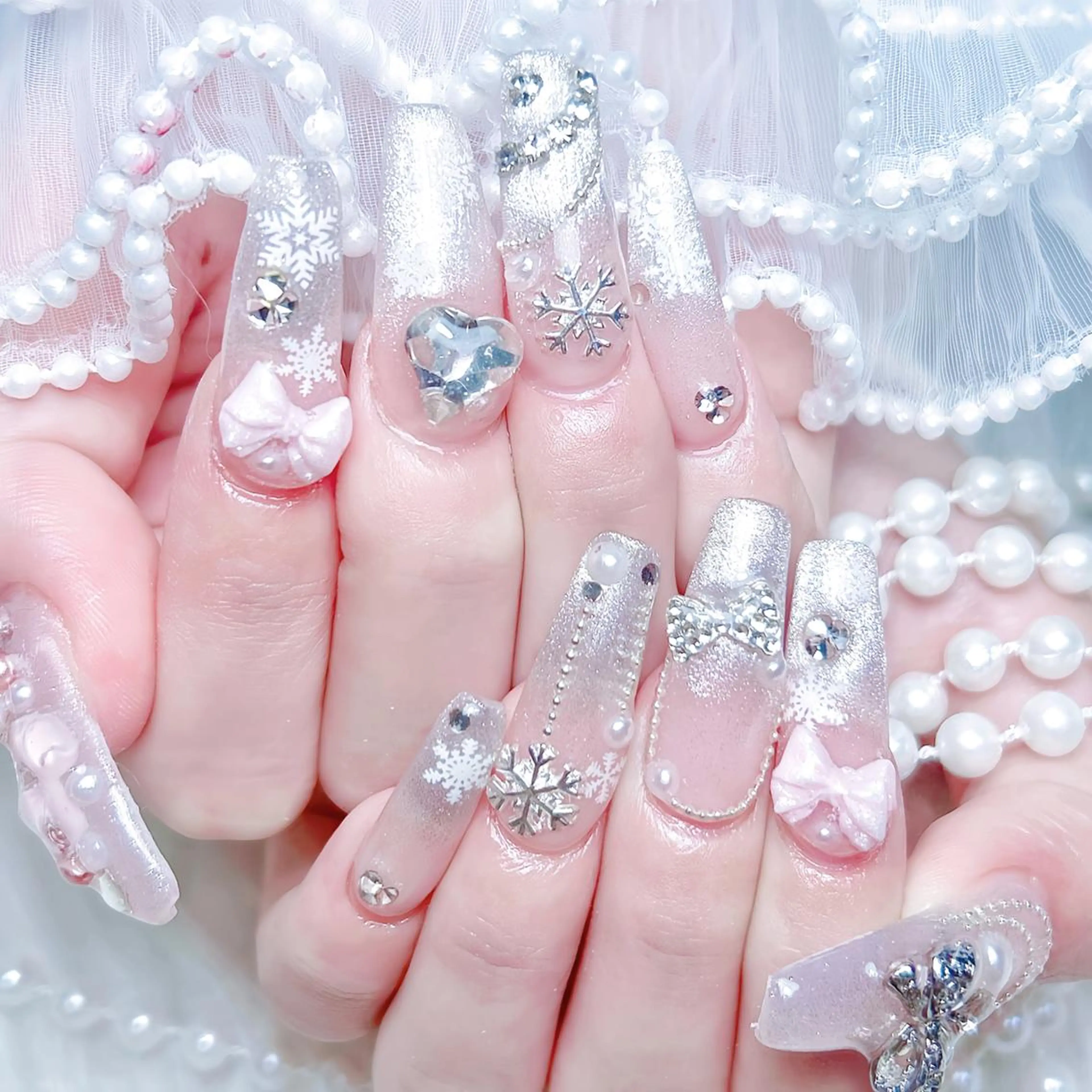 ネイル 七海🎀 💗のネイルデザイン