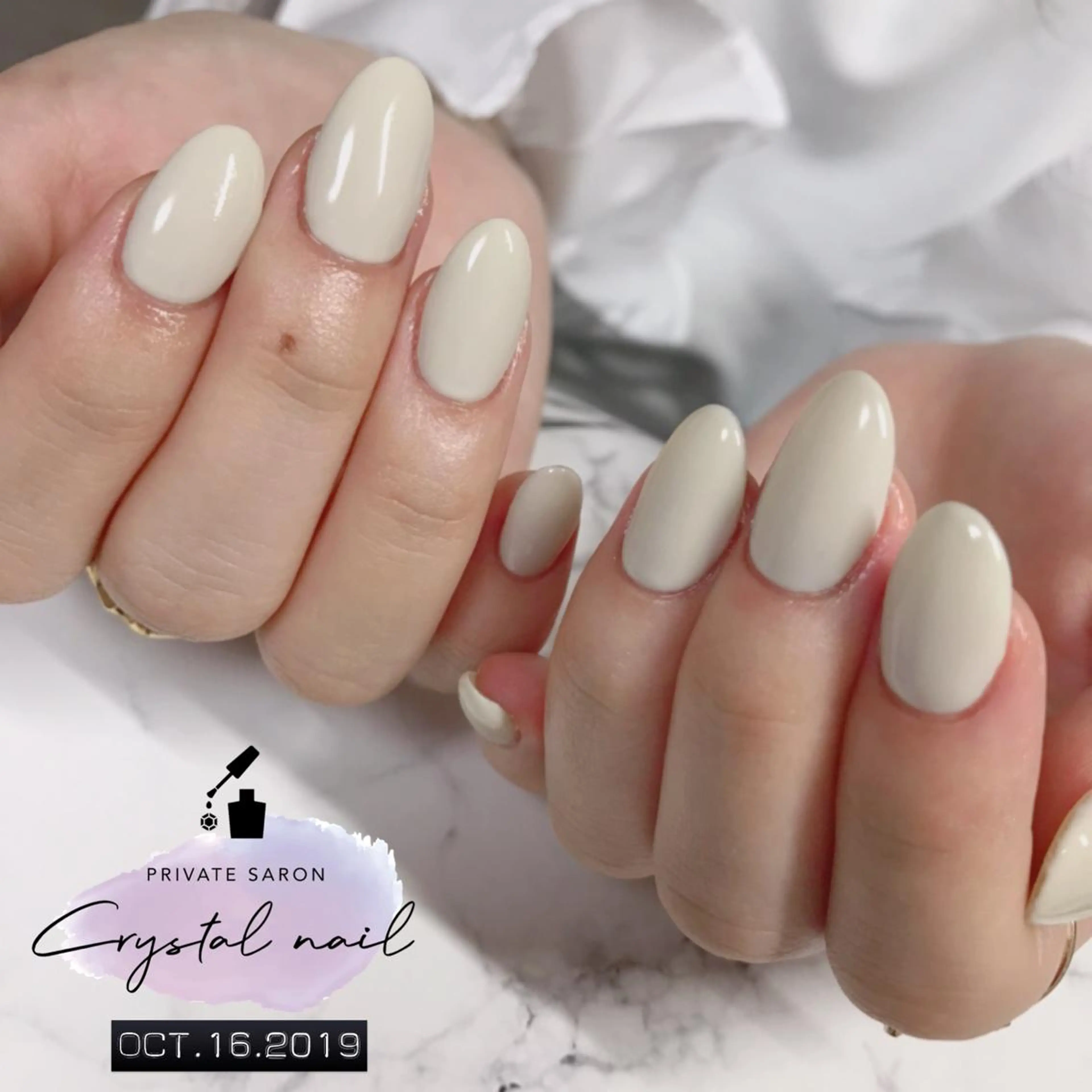 ネイル 長さ出し ジェルネイル ハンドネイル SCENERY NAILのネイルデザイン