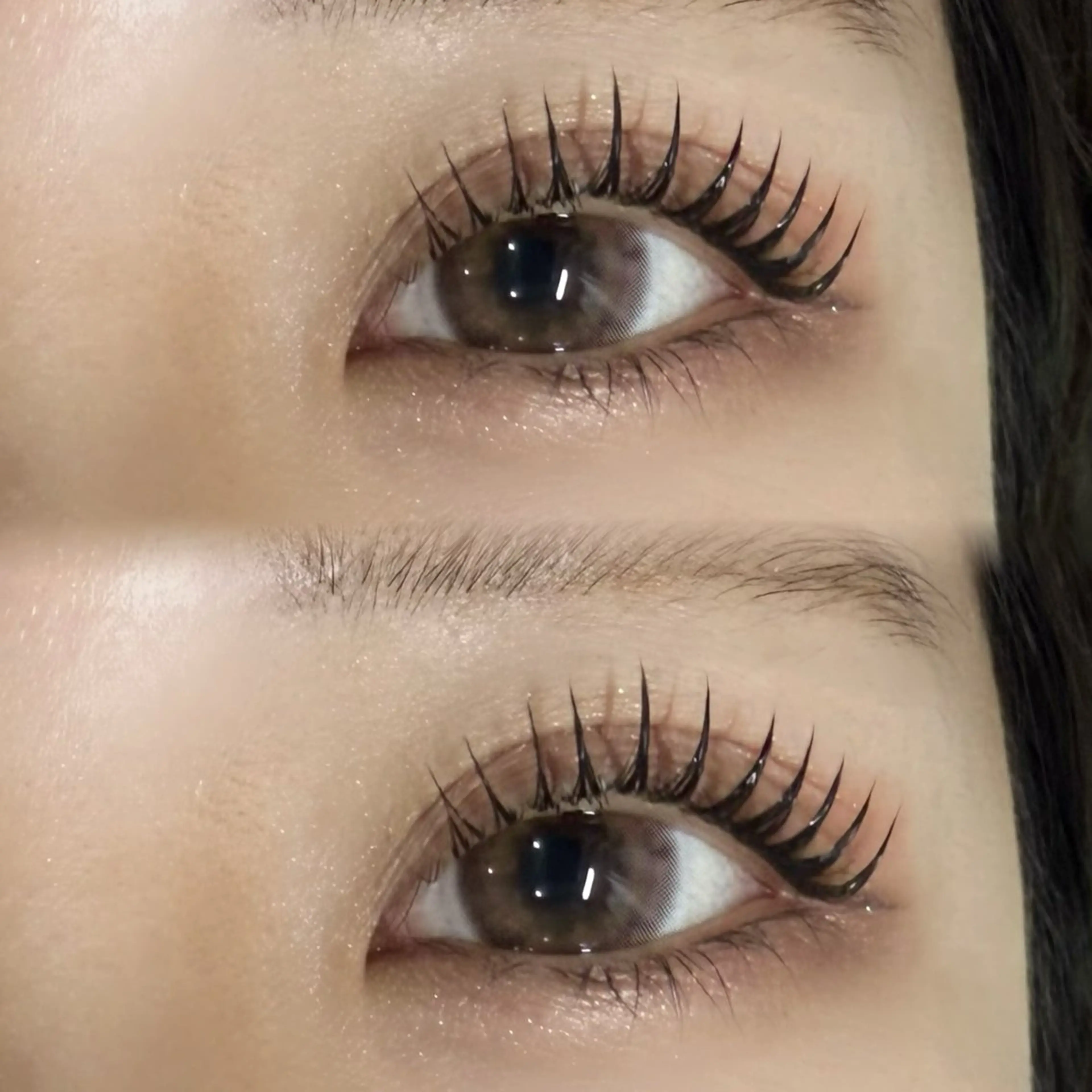 マツエク・マツパ 一重×まつ毛パーマ kikuta 💎LEDエクステのマツエク・マツパデザイン