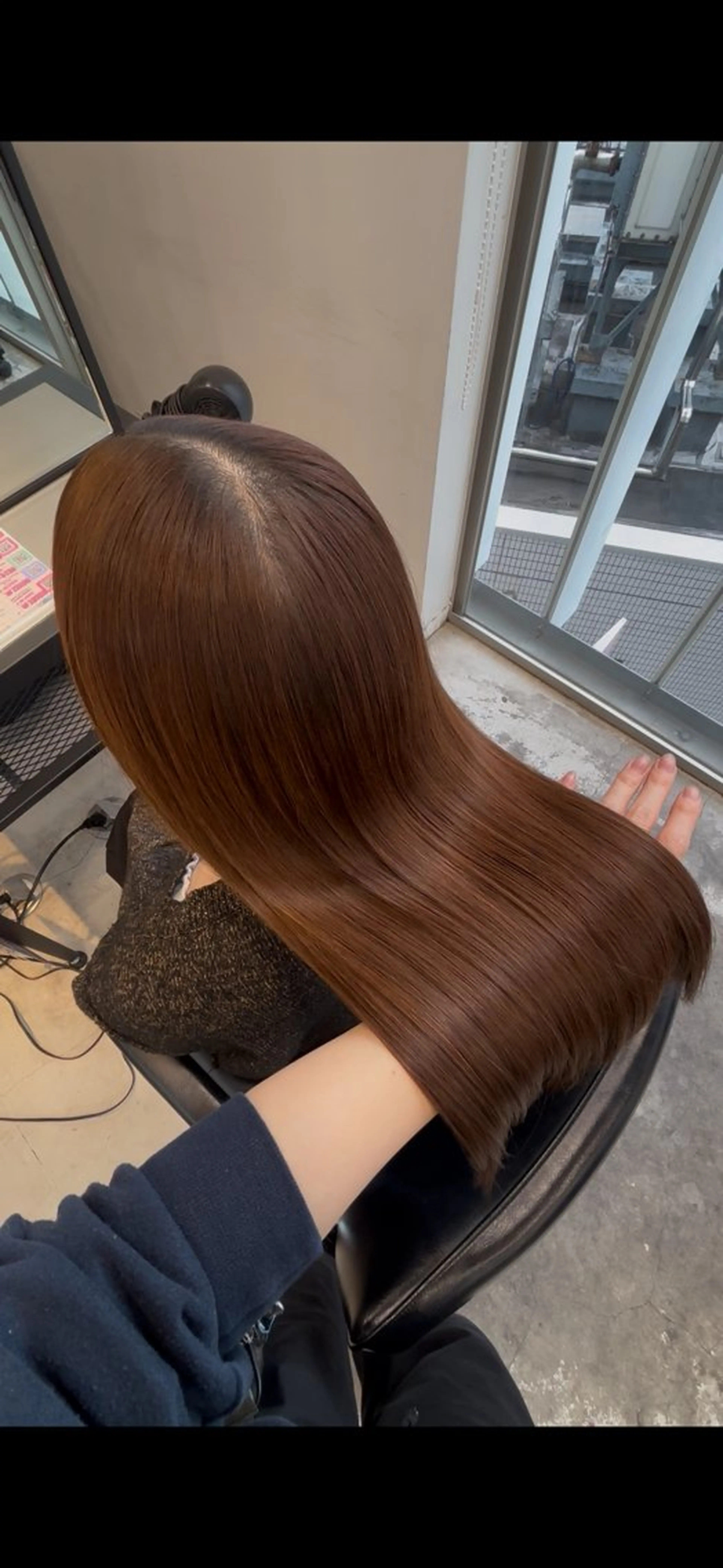 ロング カラー ヘアカラー 縮毛矯正 トリートメント ダメージレス艶髪 🦋MISAKI🦋のヘアスタイル