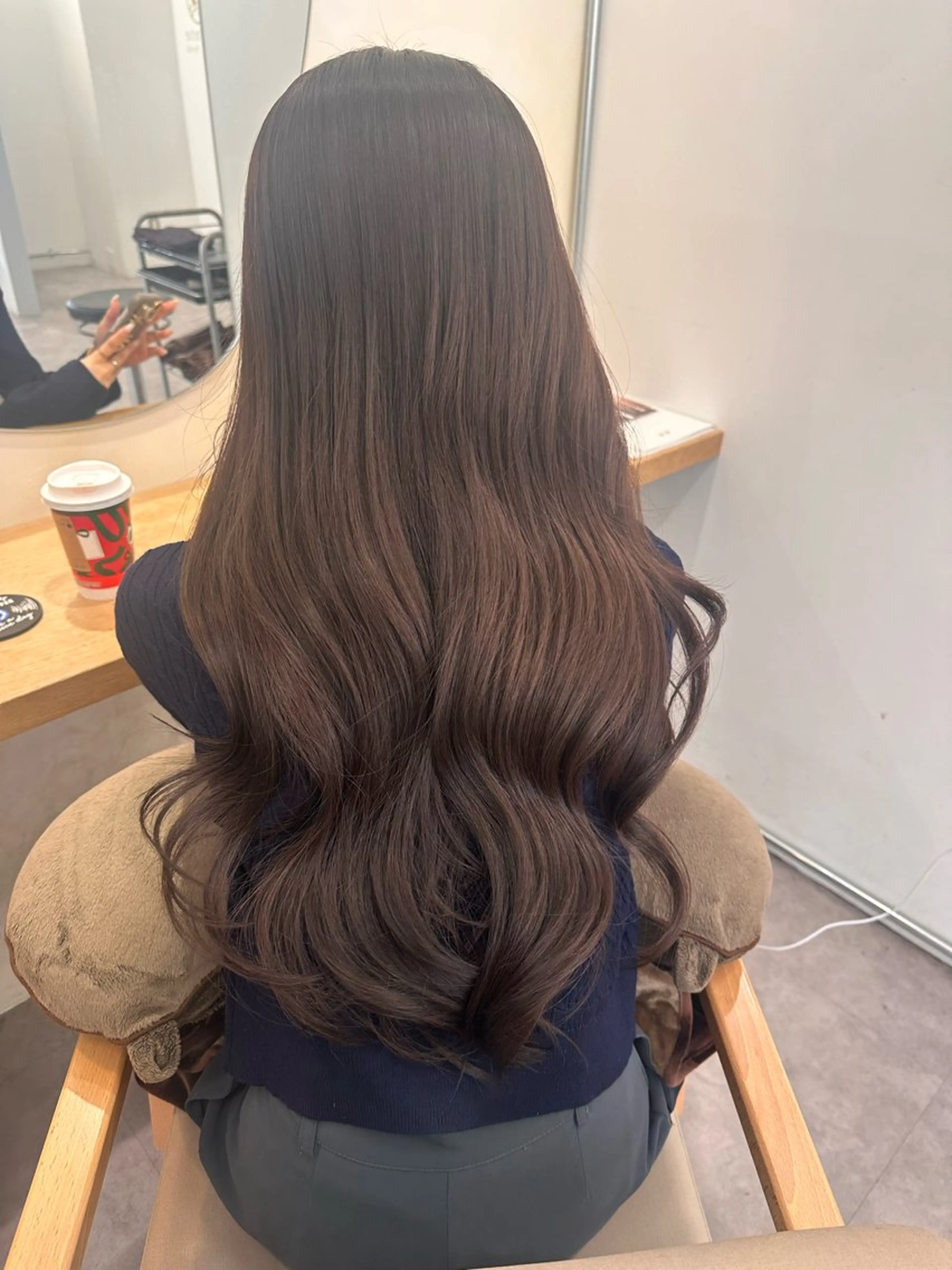 ロング カラー ヘアカラー トリートメント モデル募集中🌷 yuraのヘアスタイル