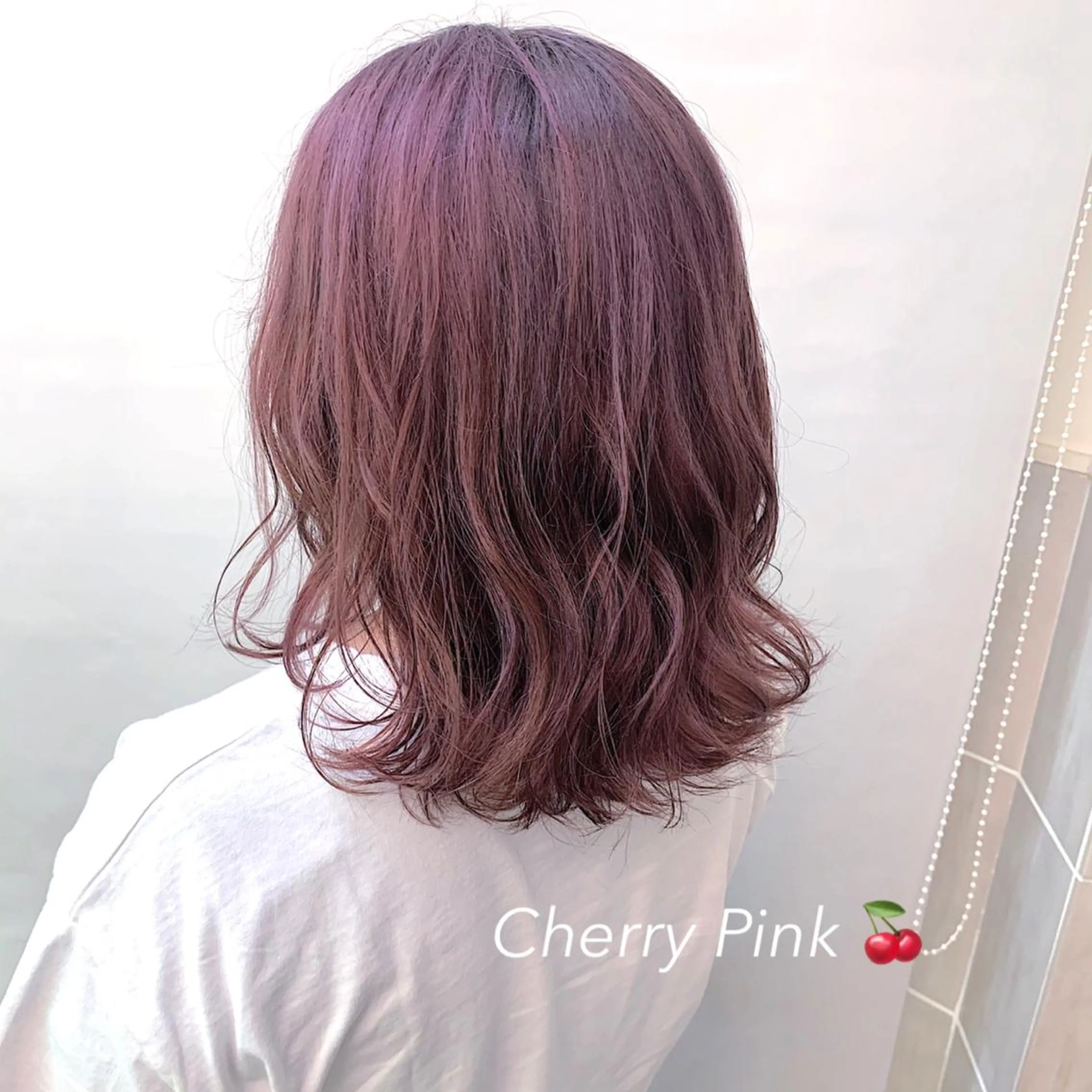 セミロング カラー ヘアカラー 佐藤 梨里花 ❤︎のヘアスタイル