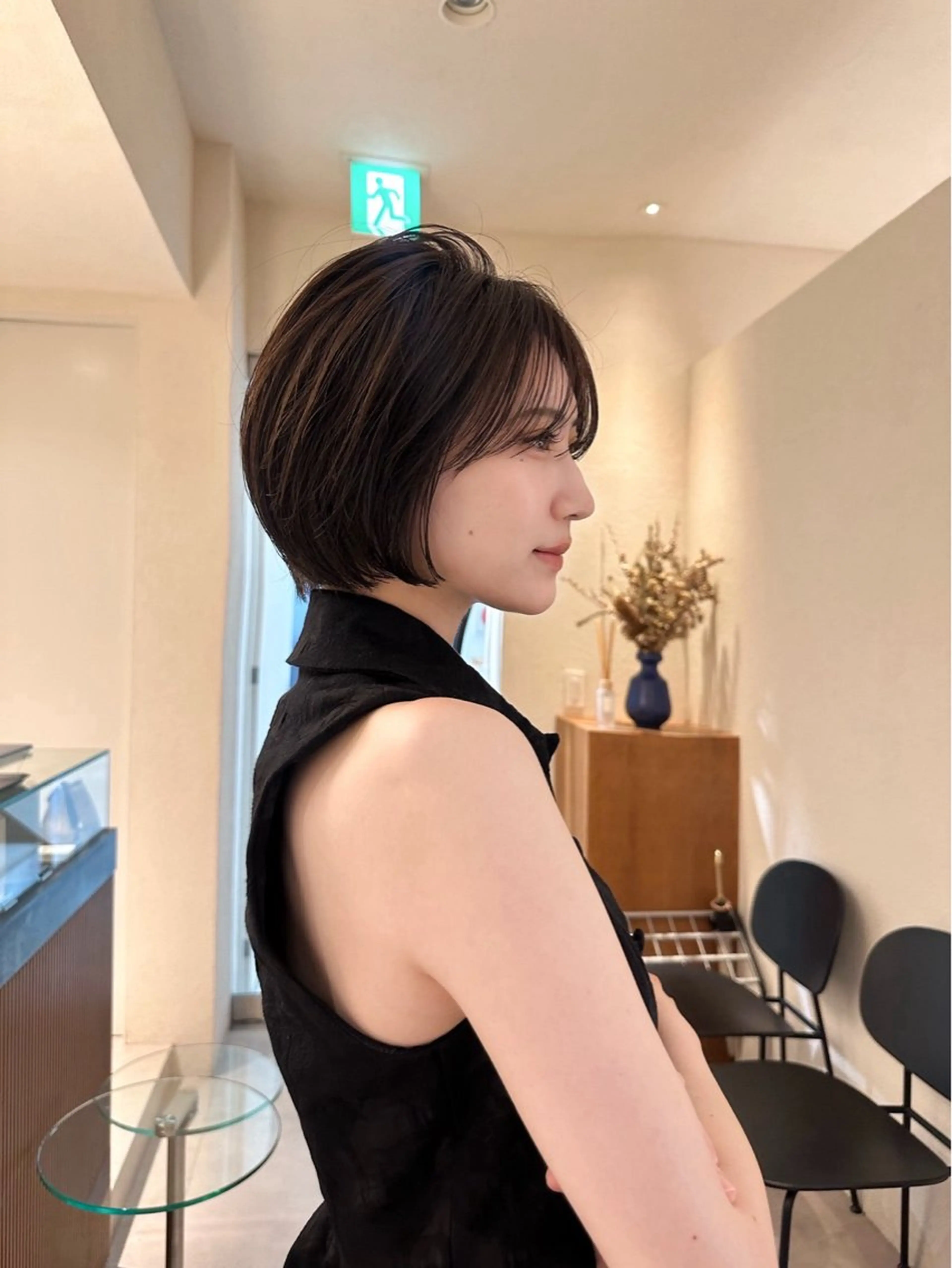 ショート ショートボブ ボブ ショートヘア manami /ショ ート/カットモデルのヘアスタイル