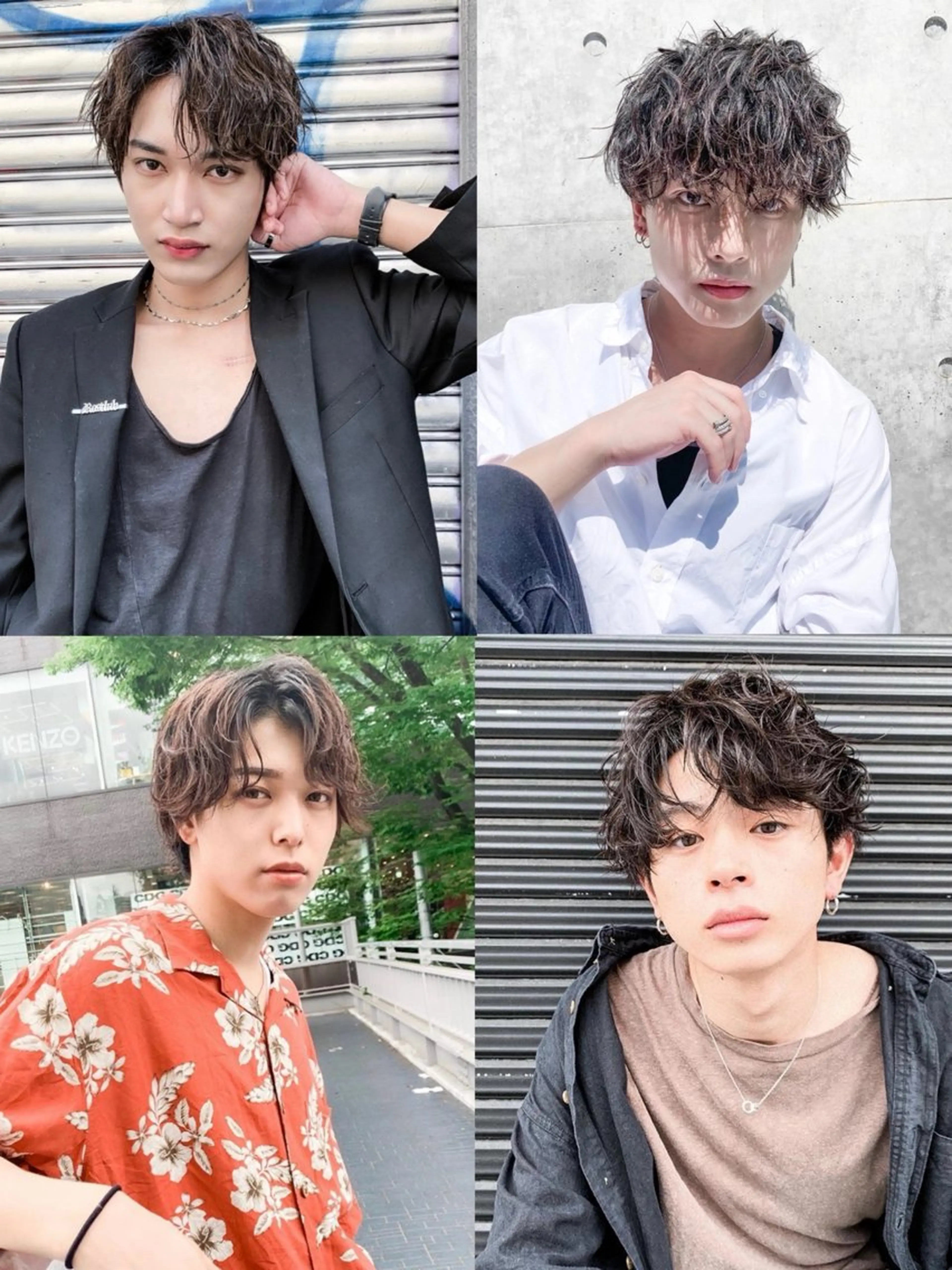 パーマ メンズ カット パーマ メンズ似合わせ職人 🌈SYUのヘアスタイル