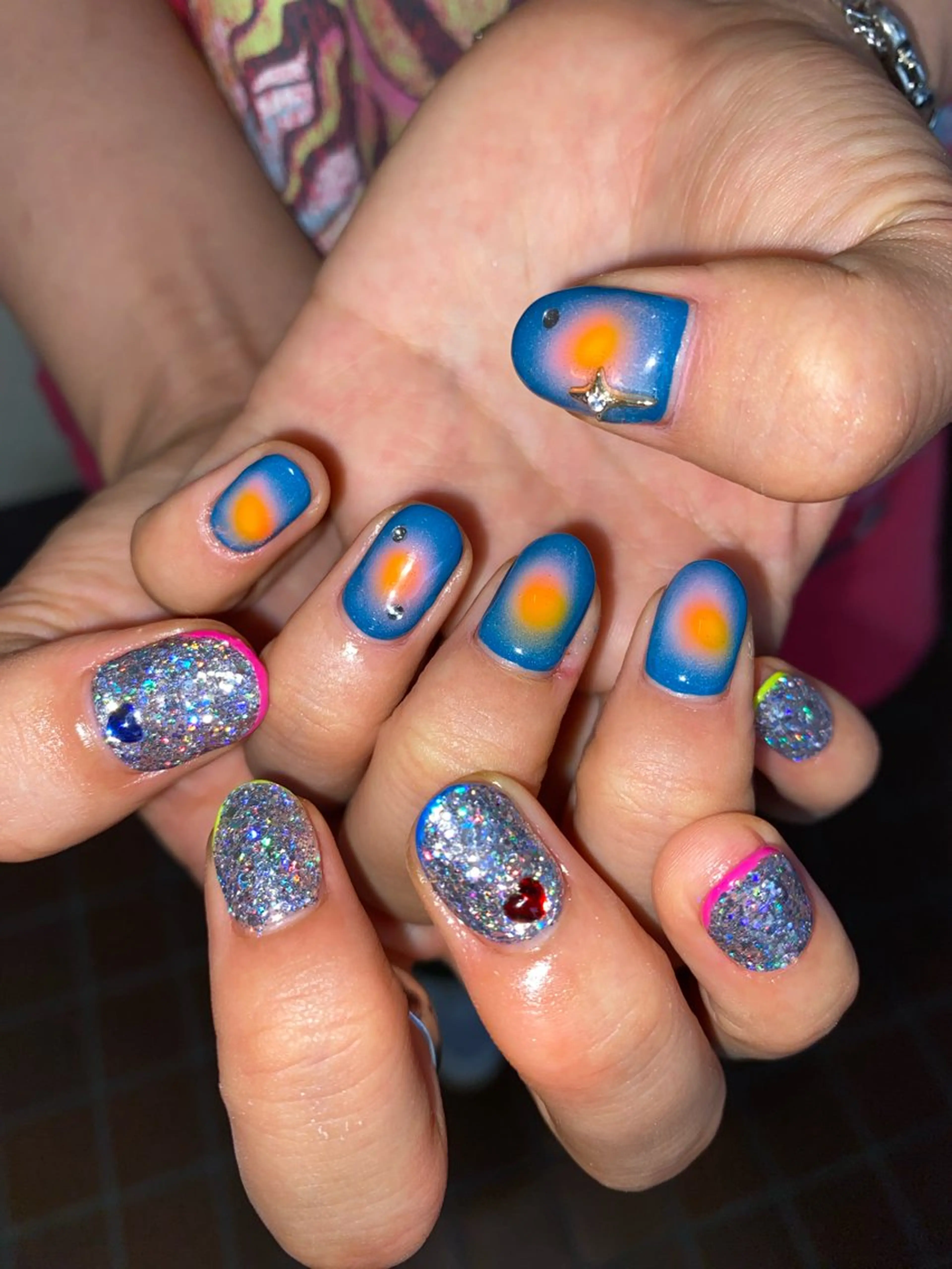 ネイル 個性派🌺推しネイル 💅💞hota🐇のネイルデザイン