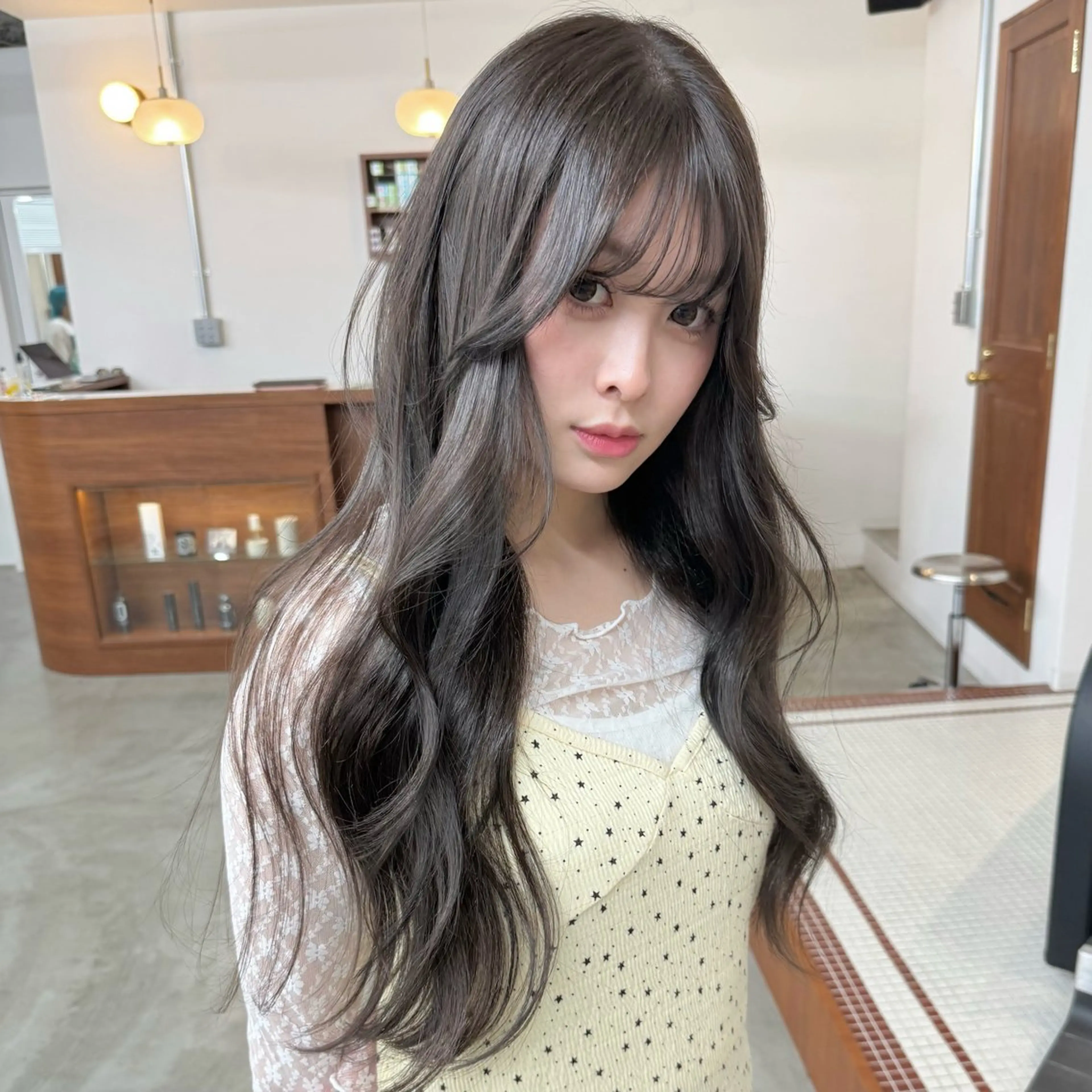 ミニモ限定✨【カット＋透明感ケアカラー(イルミナ、アディクシー)＋トリートメント¥5,000】の写真